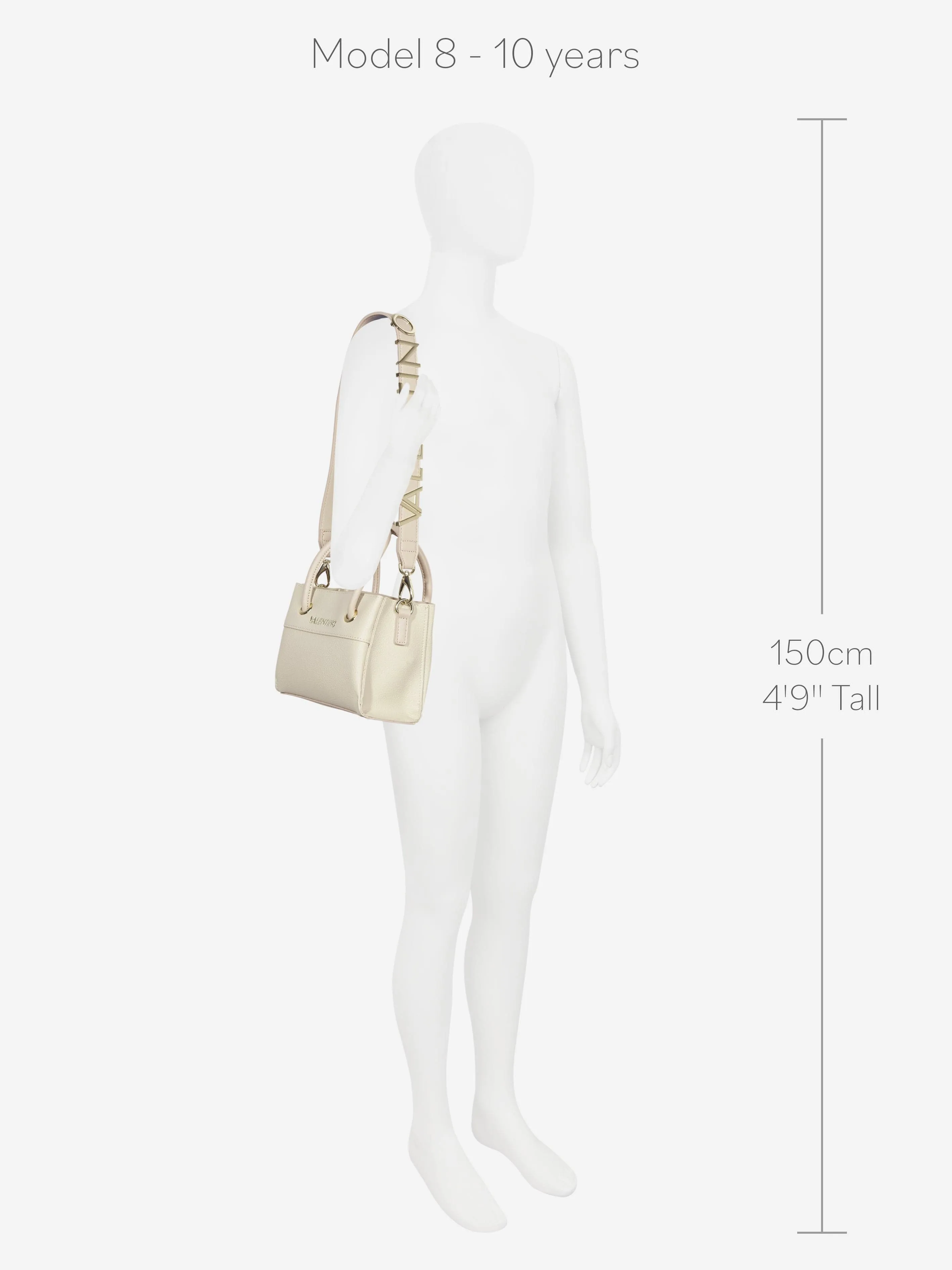 Alexia Tote Bag in Ivory (20cm)