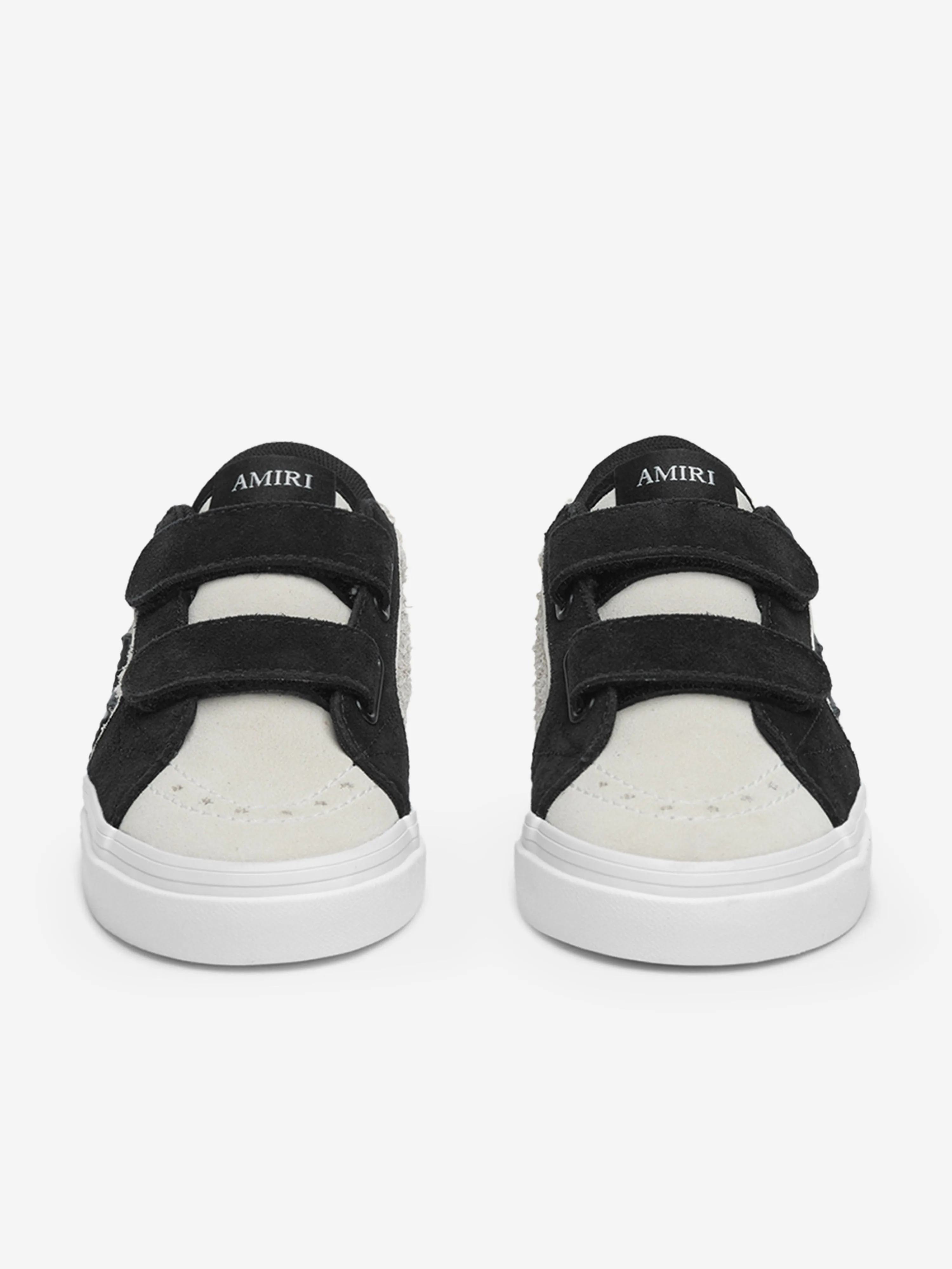 Amiri Kids Leather Sunset Skate Low Trainers in Black