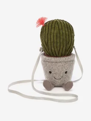 Amuseables Cactus Bag in Green (27cm)