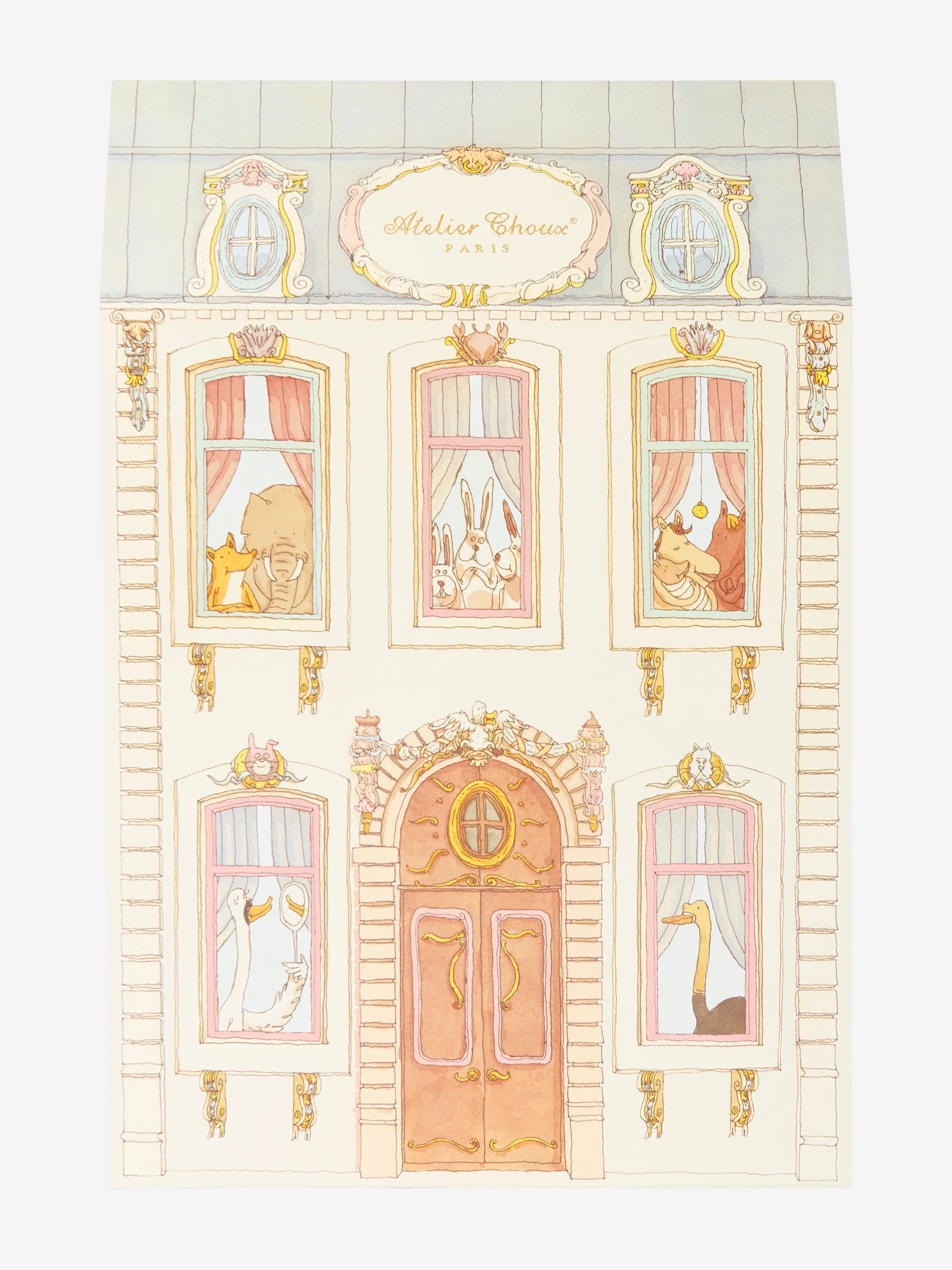 Atelier Choux Baby Grand Carr Monceau Mansion in Multicolour (100cm)