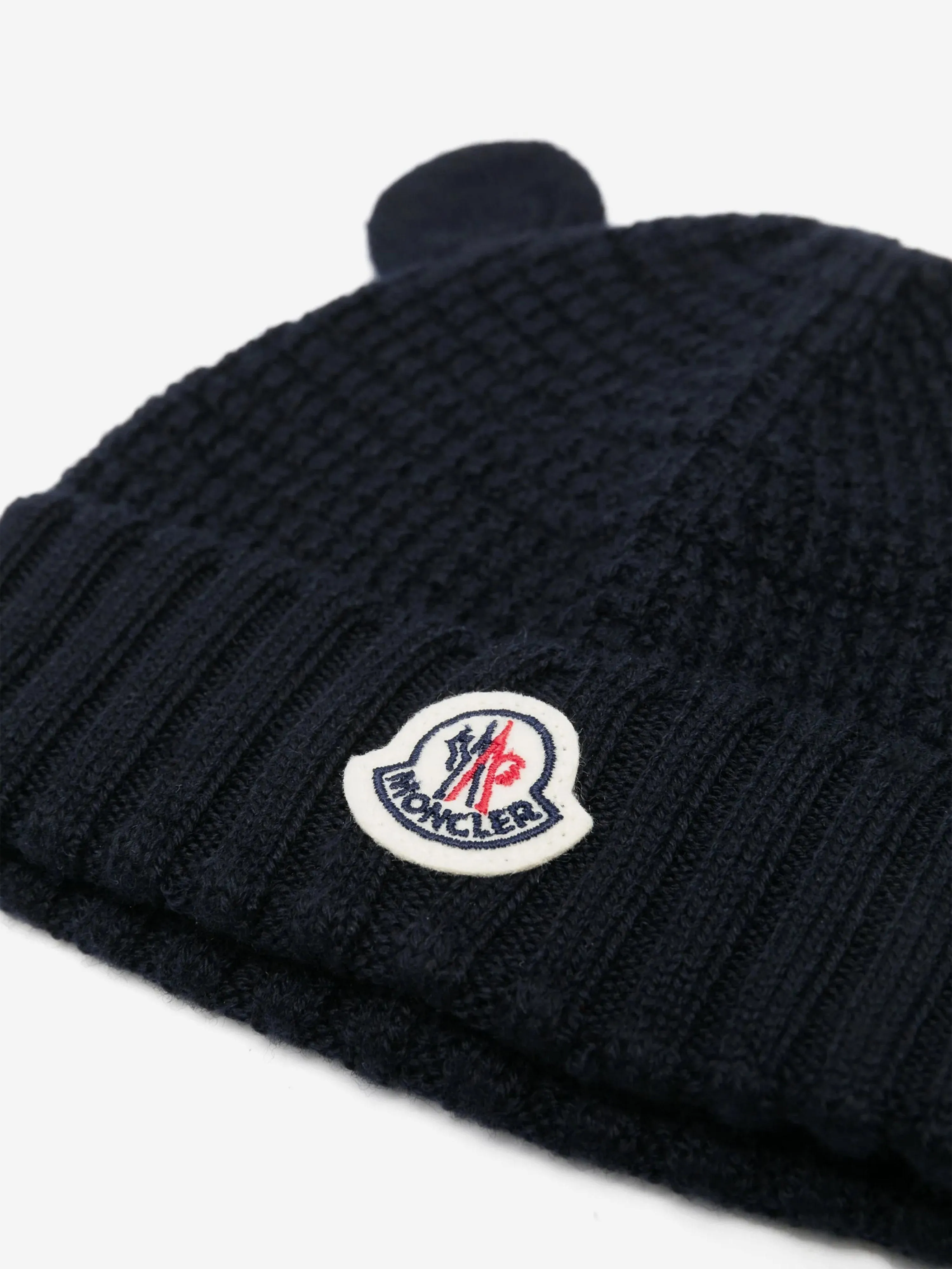 Baby Beanie Hat with Ears in Navy