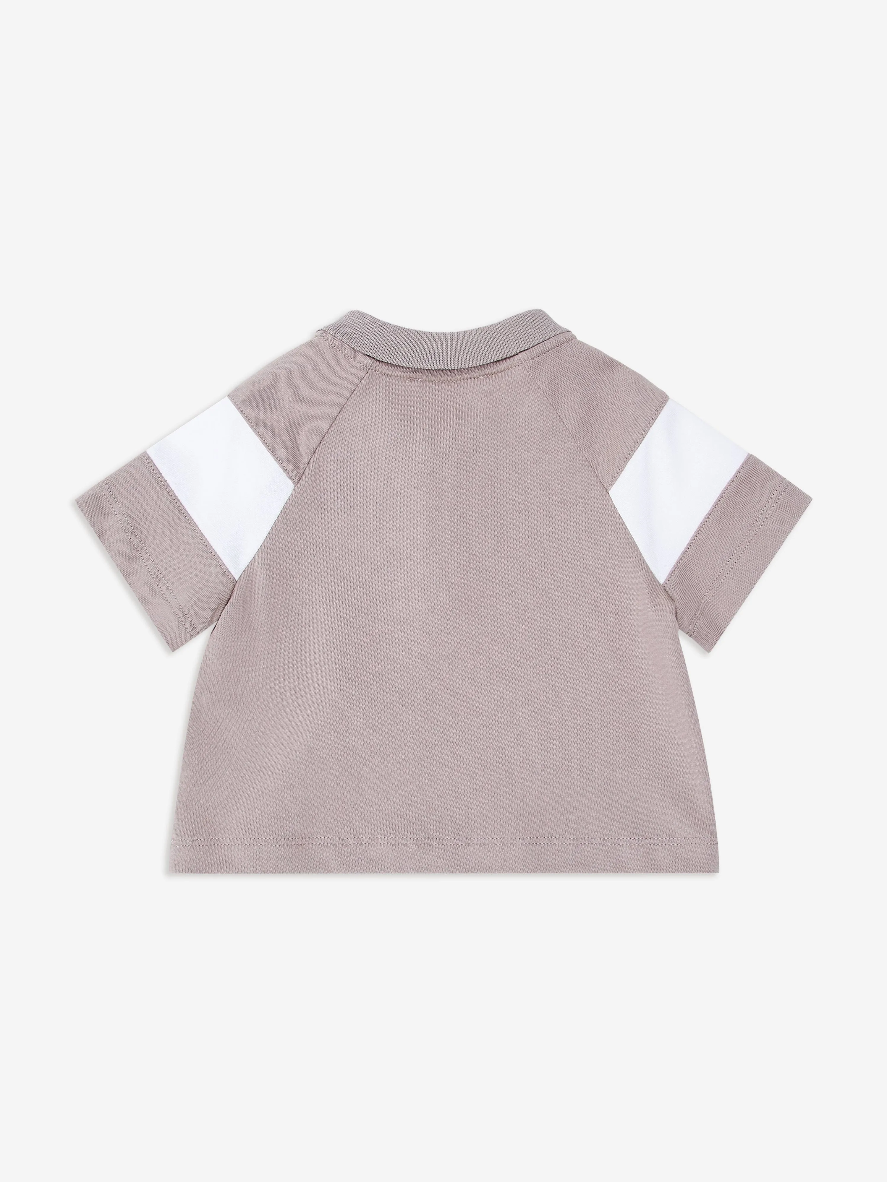 Baby Boys Colourblock T-Shirt in Brown