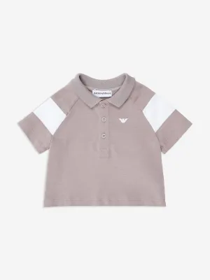 Baby Boys Colourblock T-Shirt in Brown