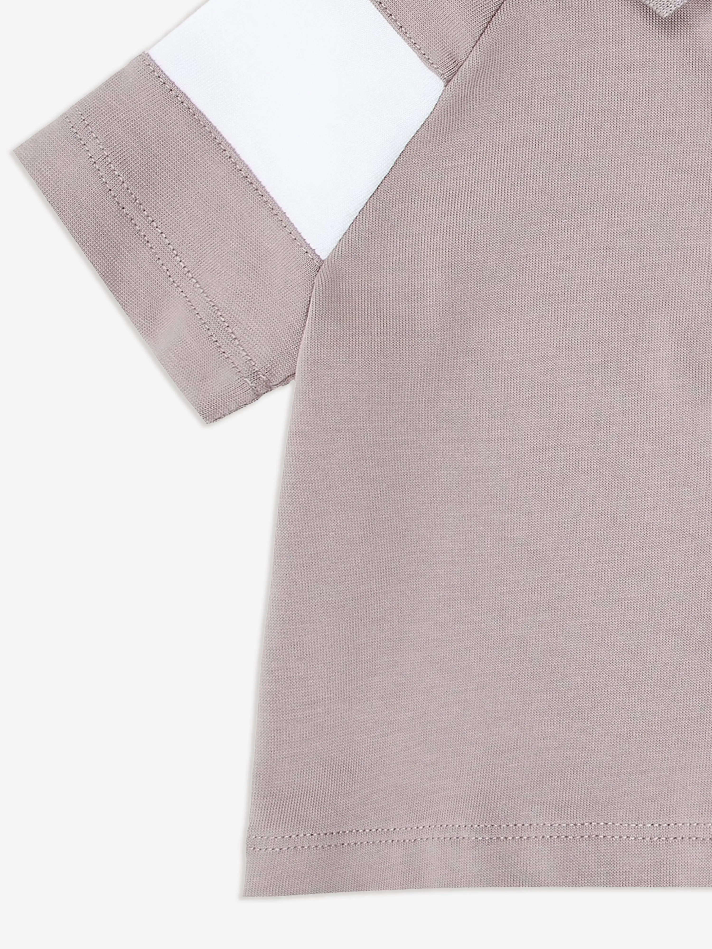 Baby Boys Colourblock T-Shirt in Brown