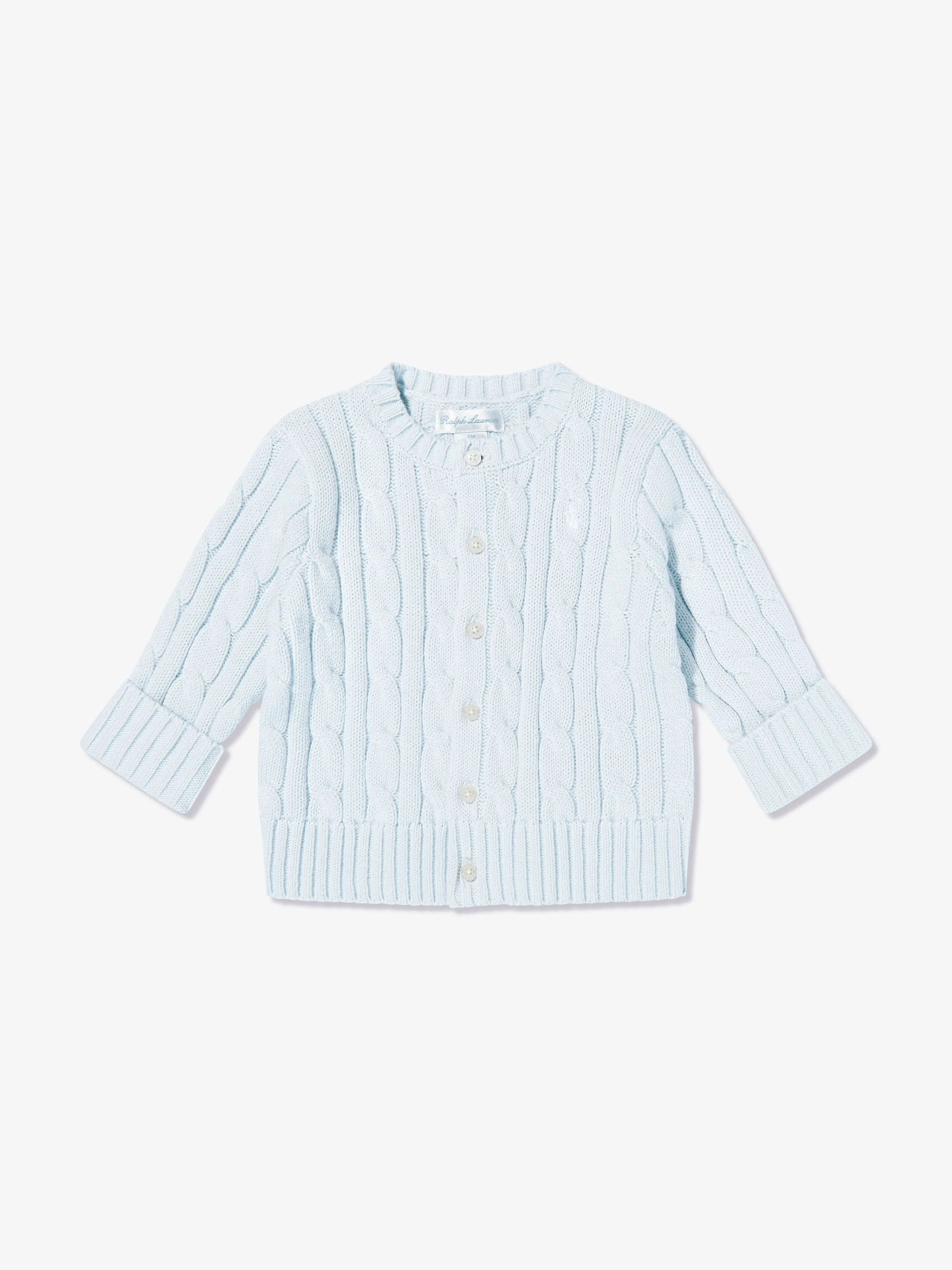 Baby Boys Cotton Trouser Set in Blue