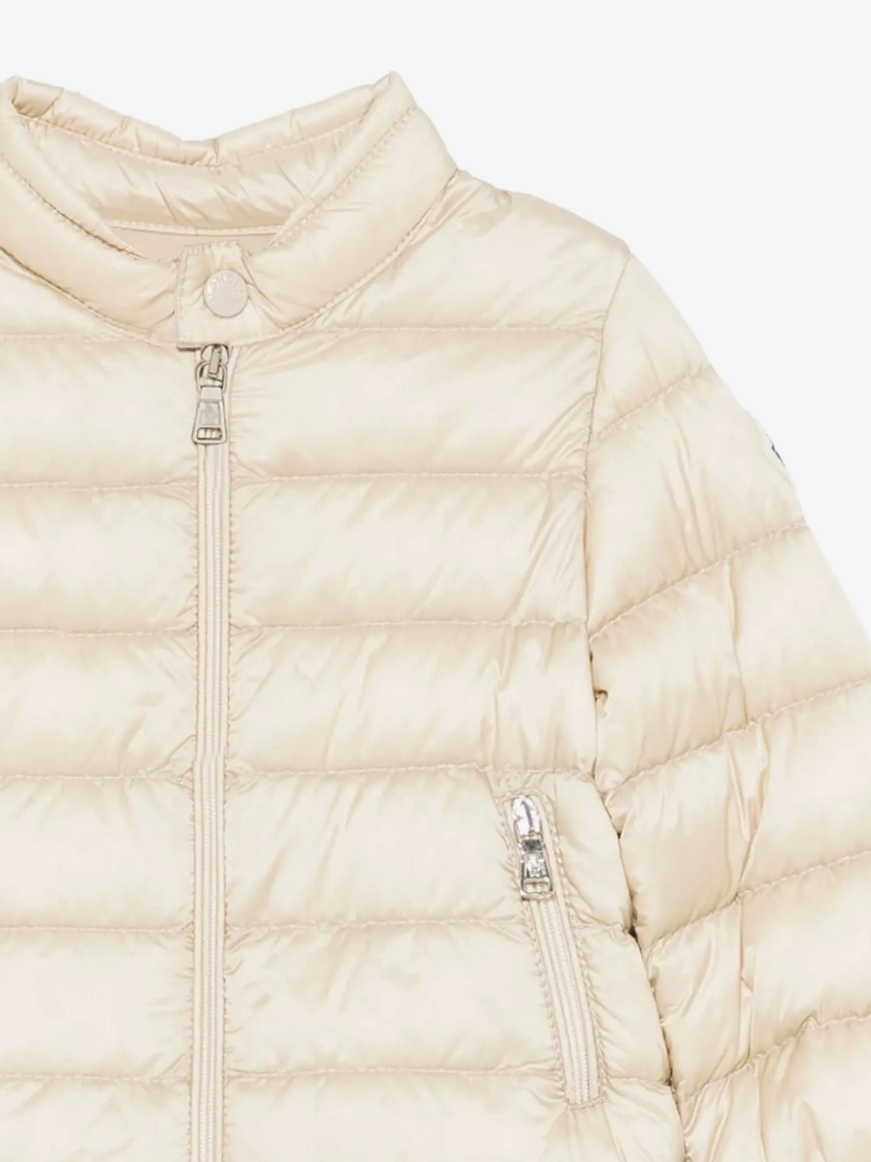 Baby Boys Down Padded Acorus Jacket in Beige