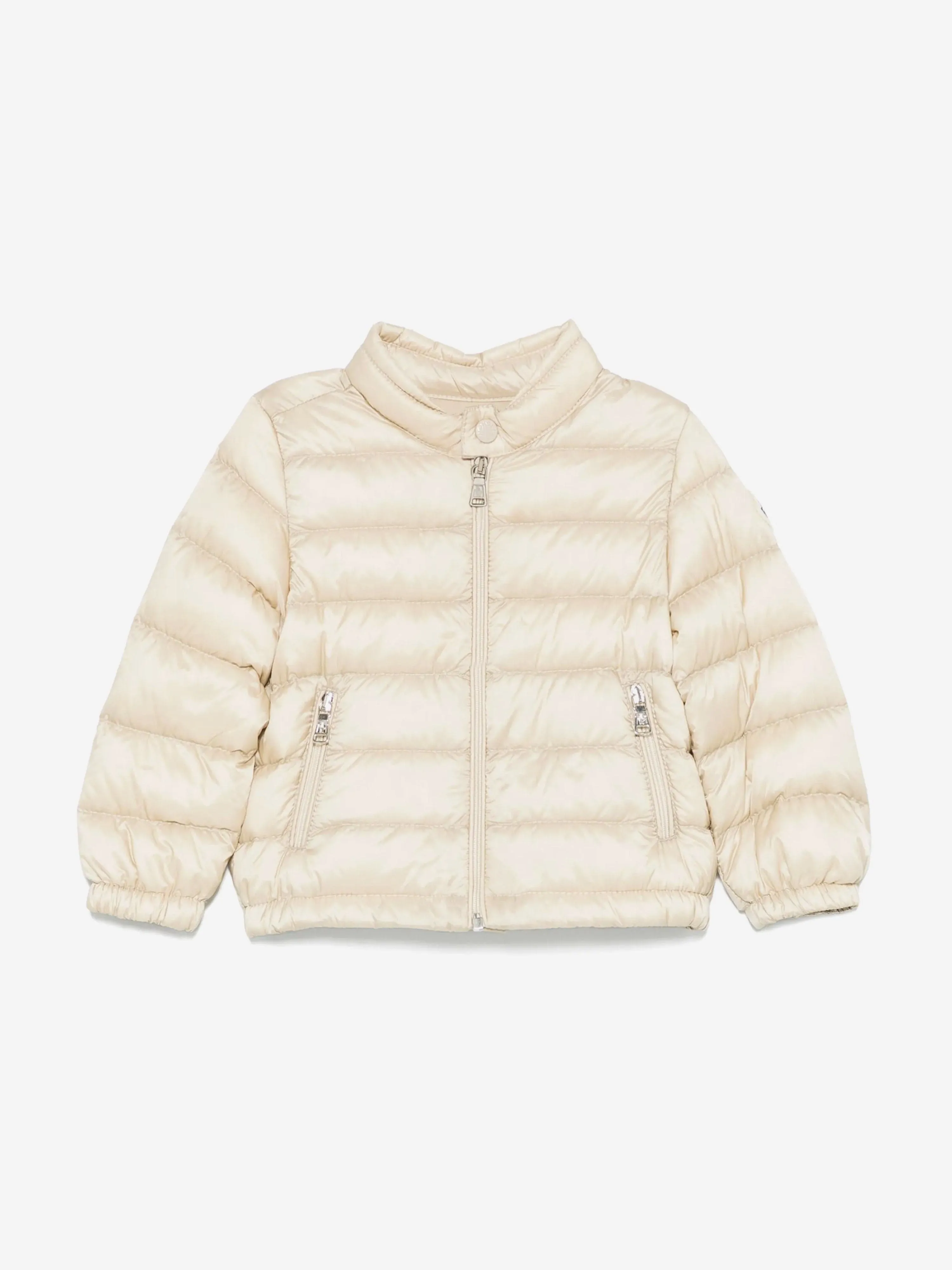 Baby Boys Down Padded Acorus Jacket in Beige