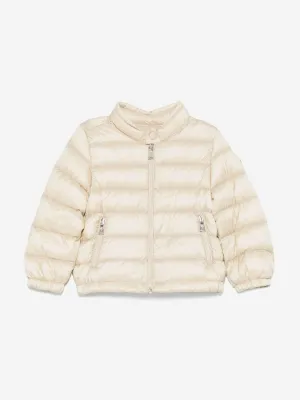 Baby Boys Down Padded Acorus Jacket in Beige