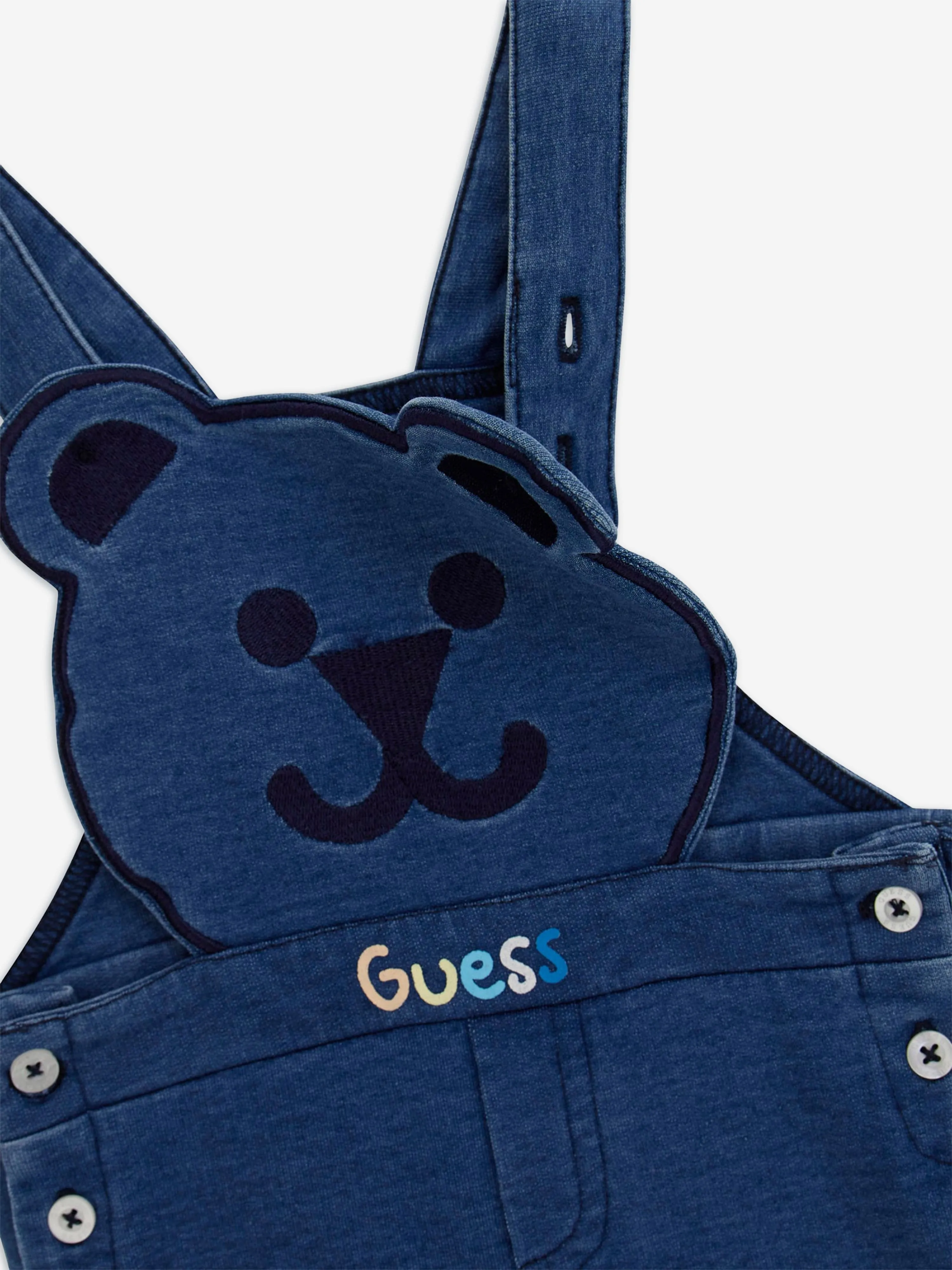 Baby Boys Dungaree Set in Blue