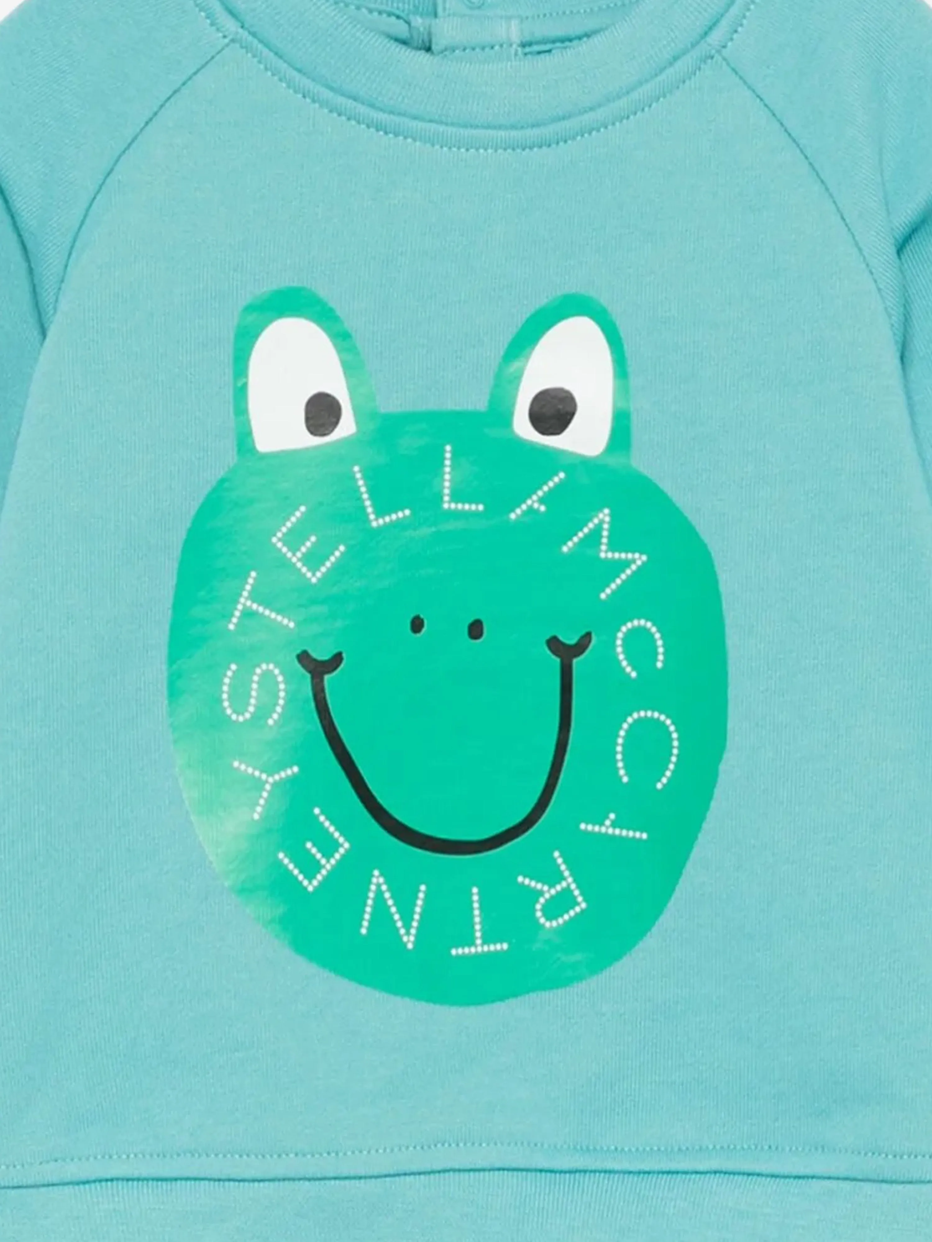 Baby Boys Frog Logo Sweatshirt in Blue