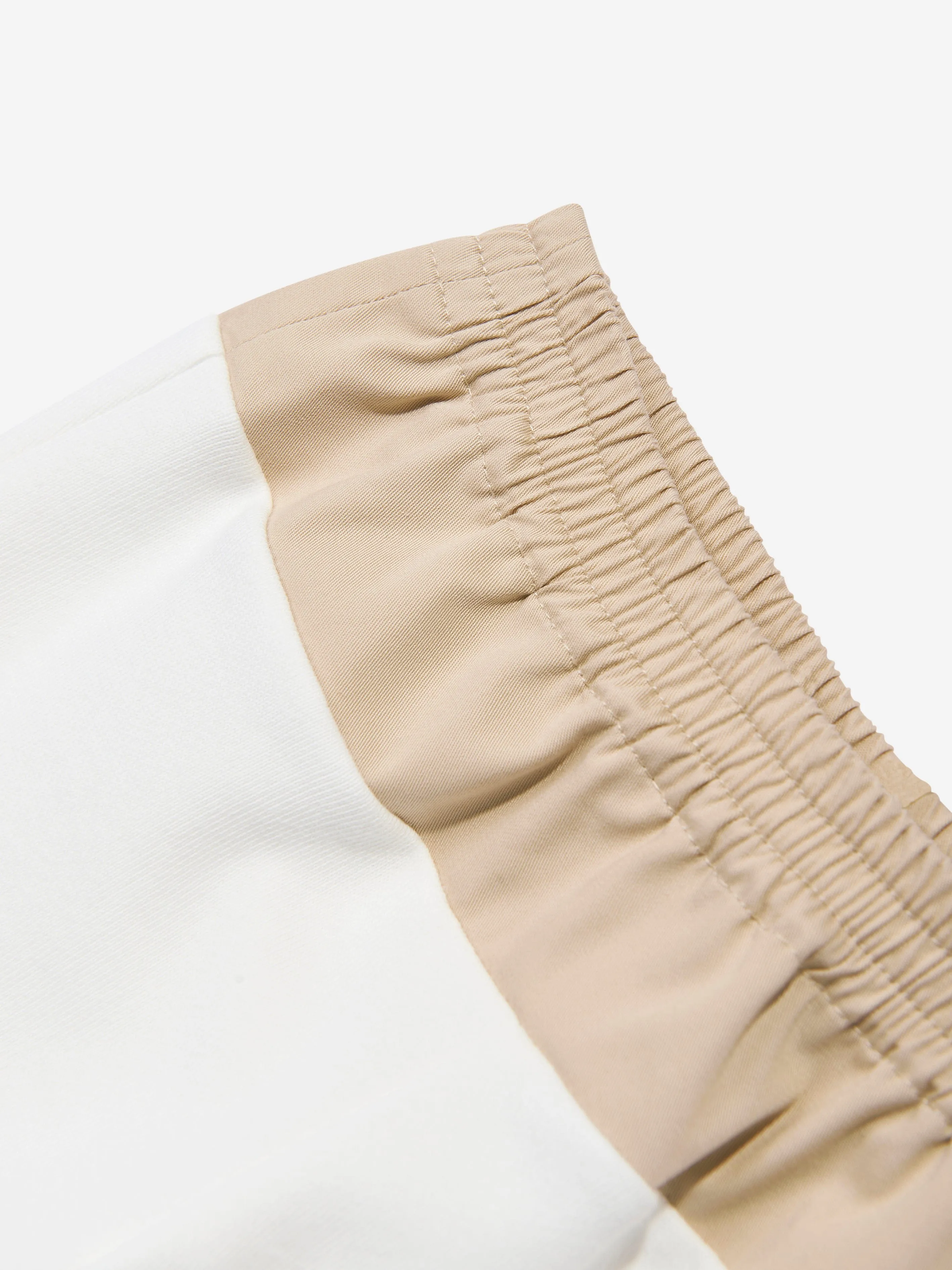 Baby Boys Logo Joggers in White