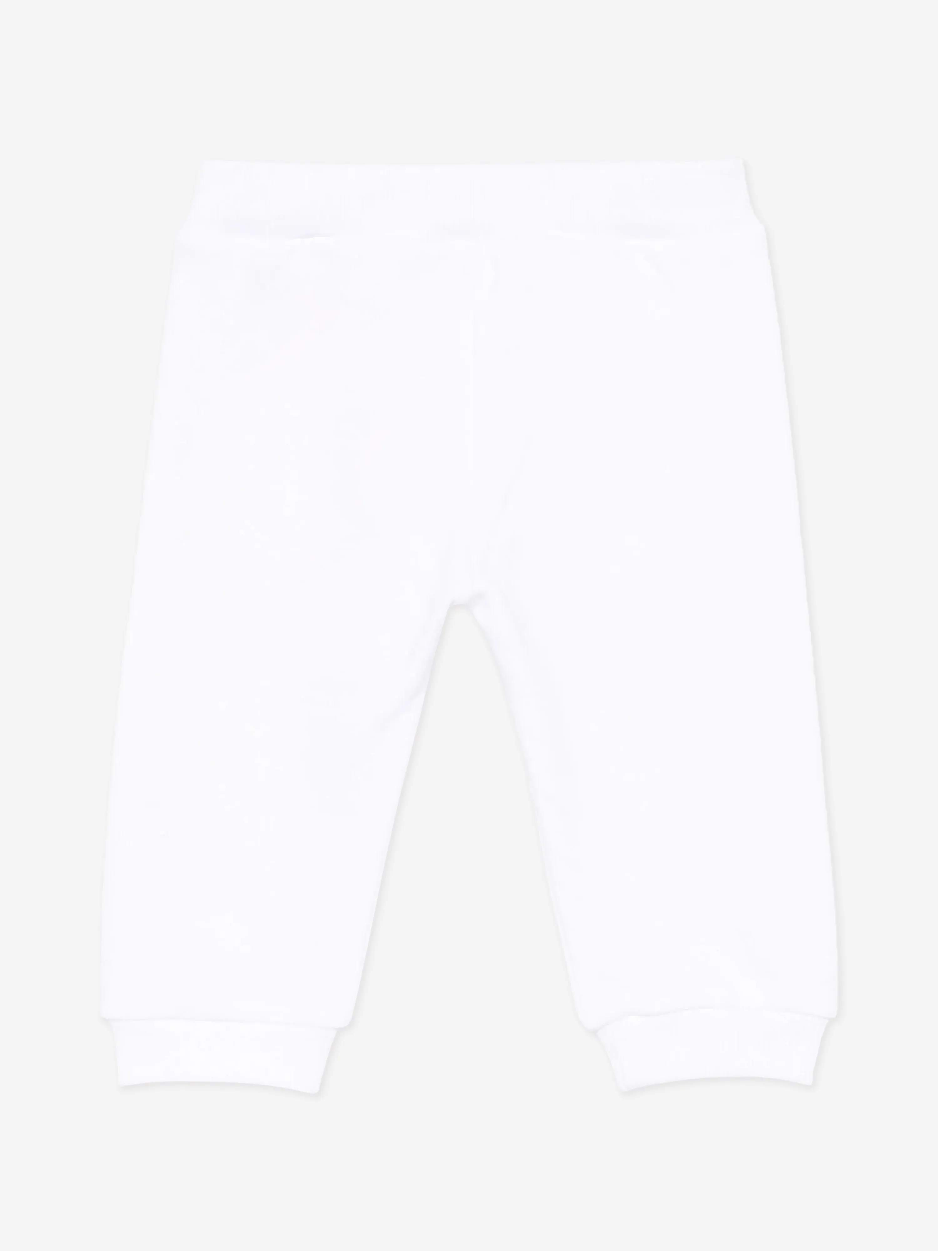 Baby Boys Logo Joggers in White