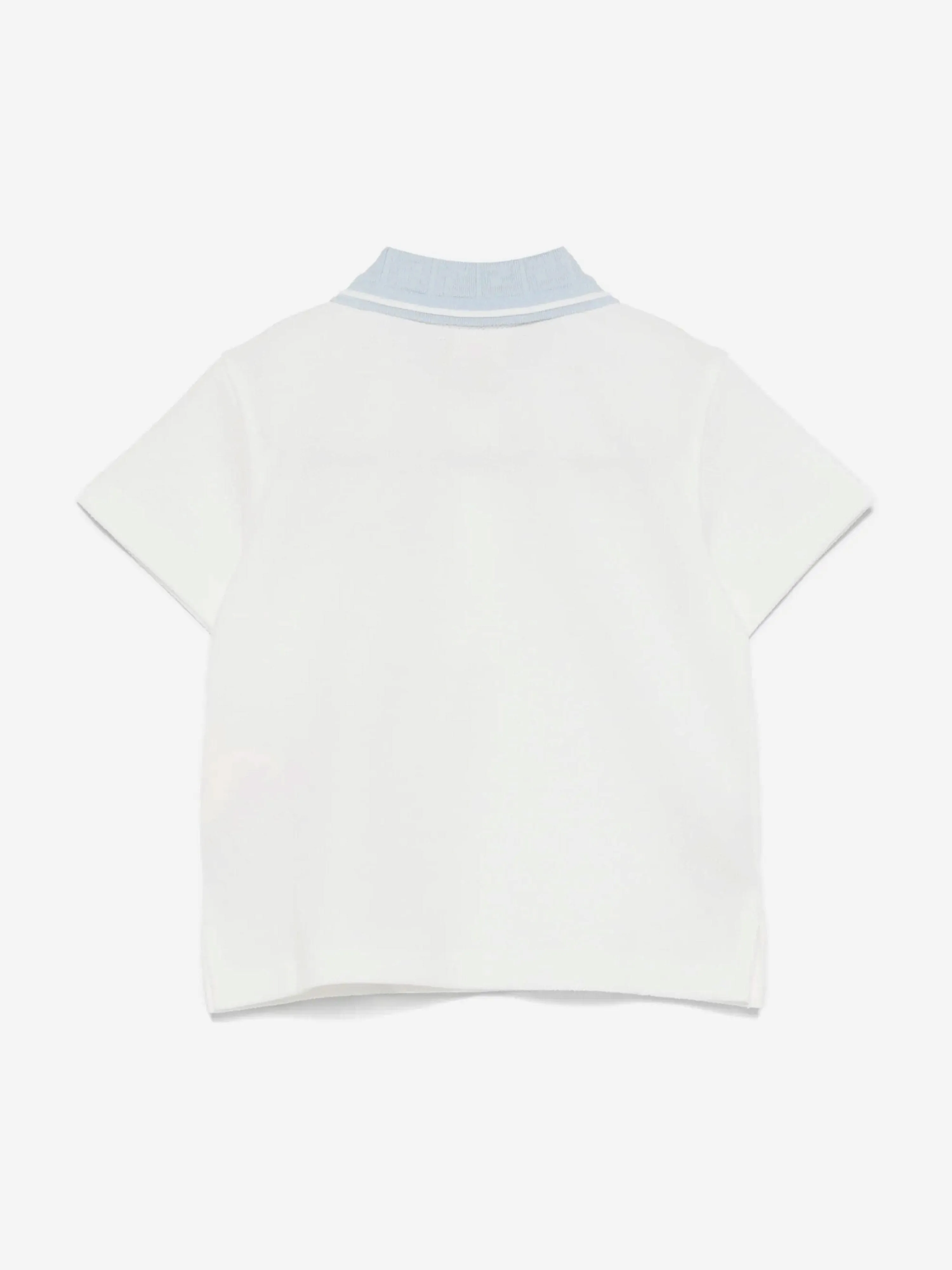 Baby Boys Logo Polo Shirt in White