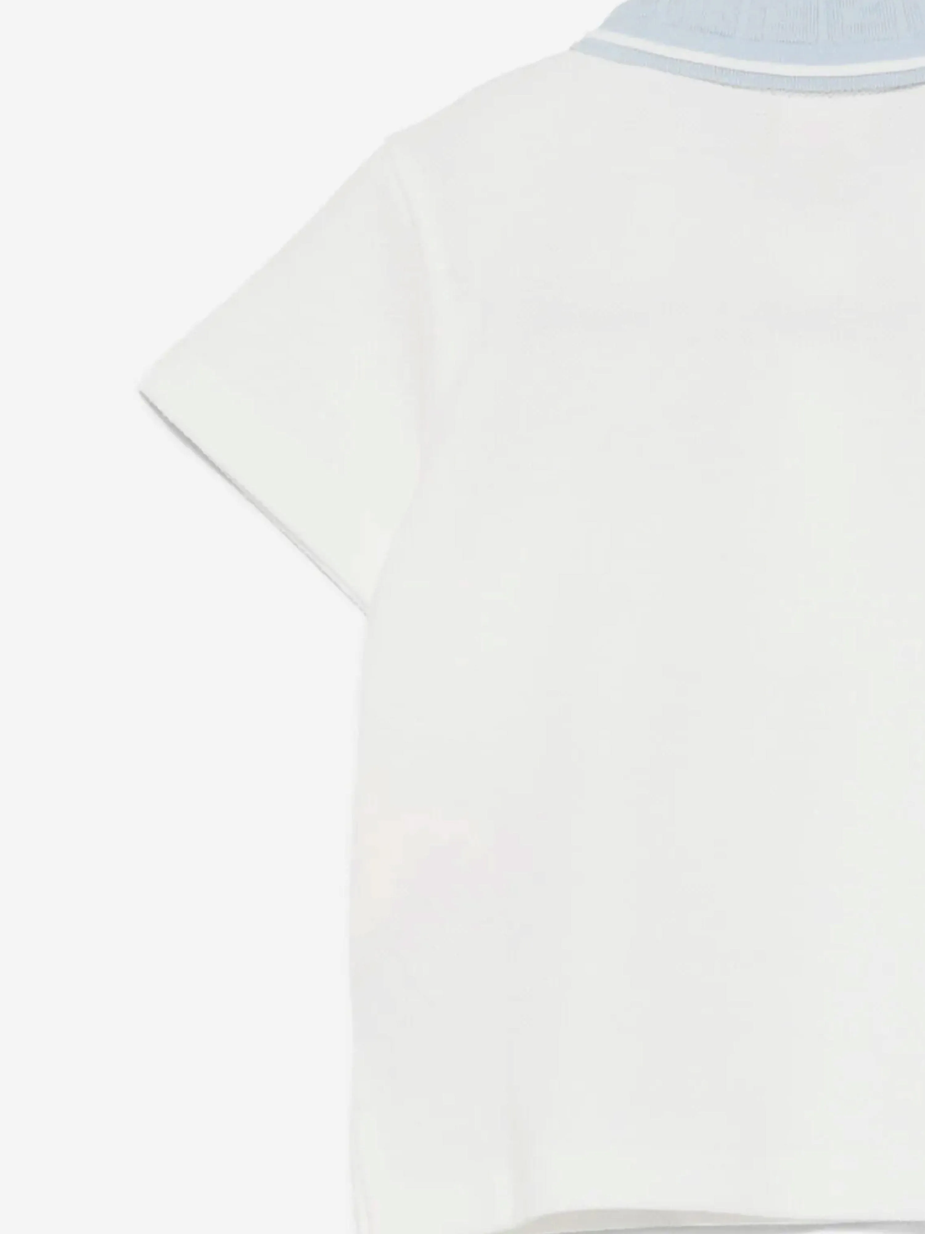 Baby Boys Logo Polo Shirt in White