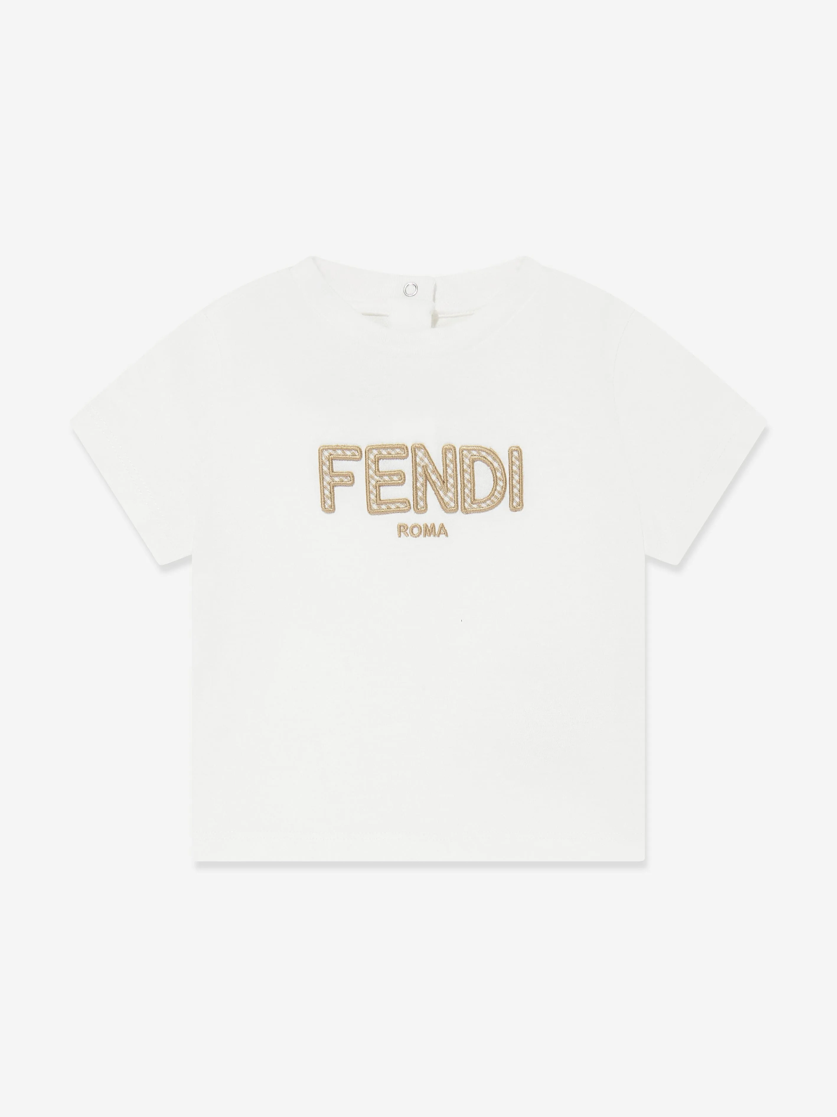 Baby Boys Logo T-Shirt in White