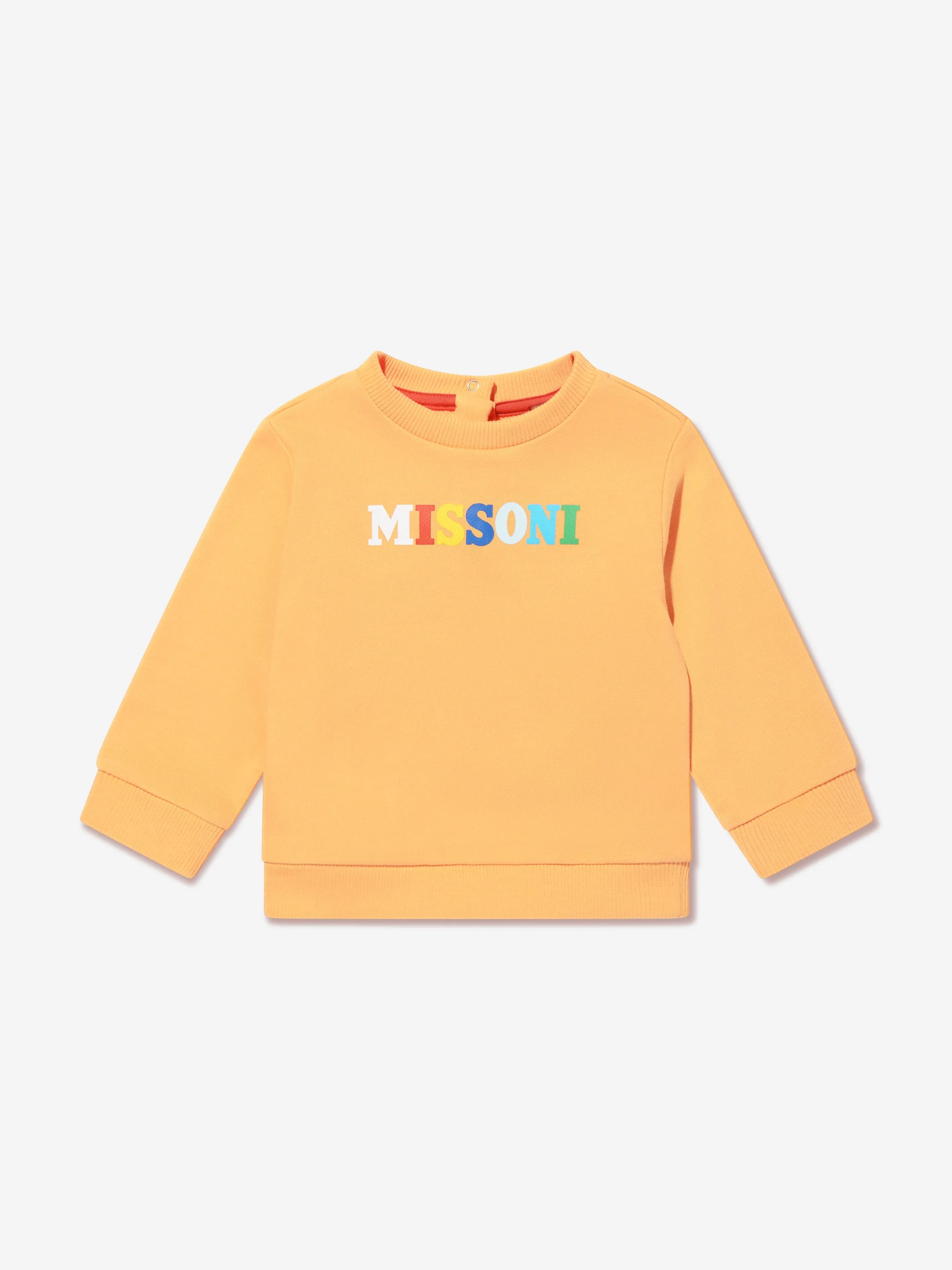 Baby Boys Logo Tracksuit in Orange