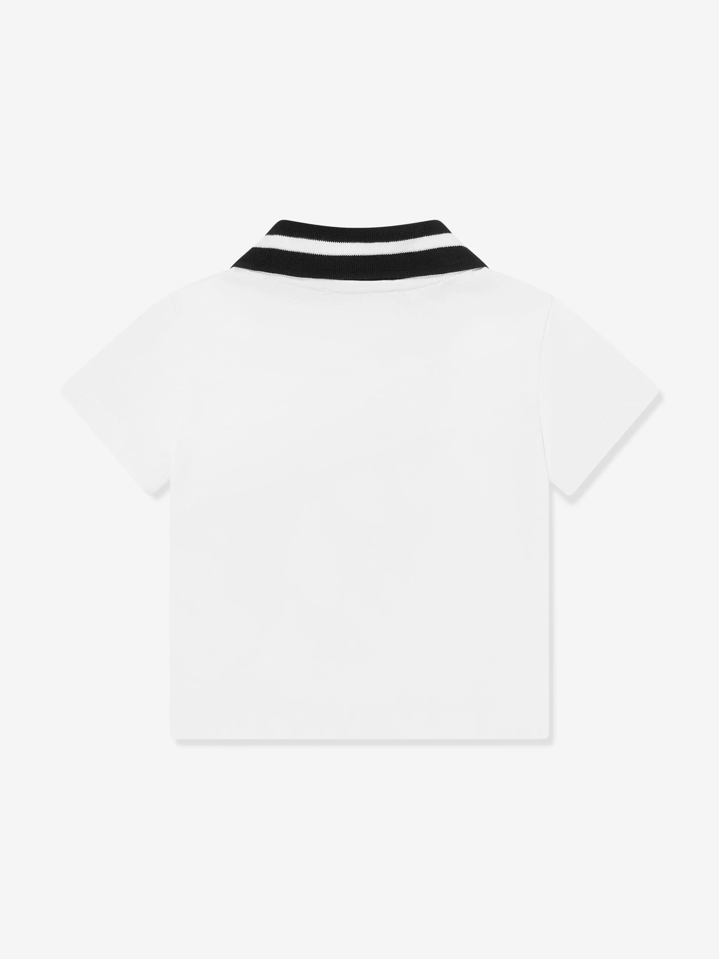 Baby Boys Polo Shirt in White