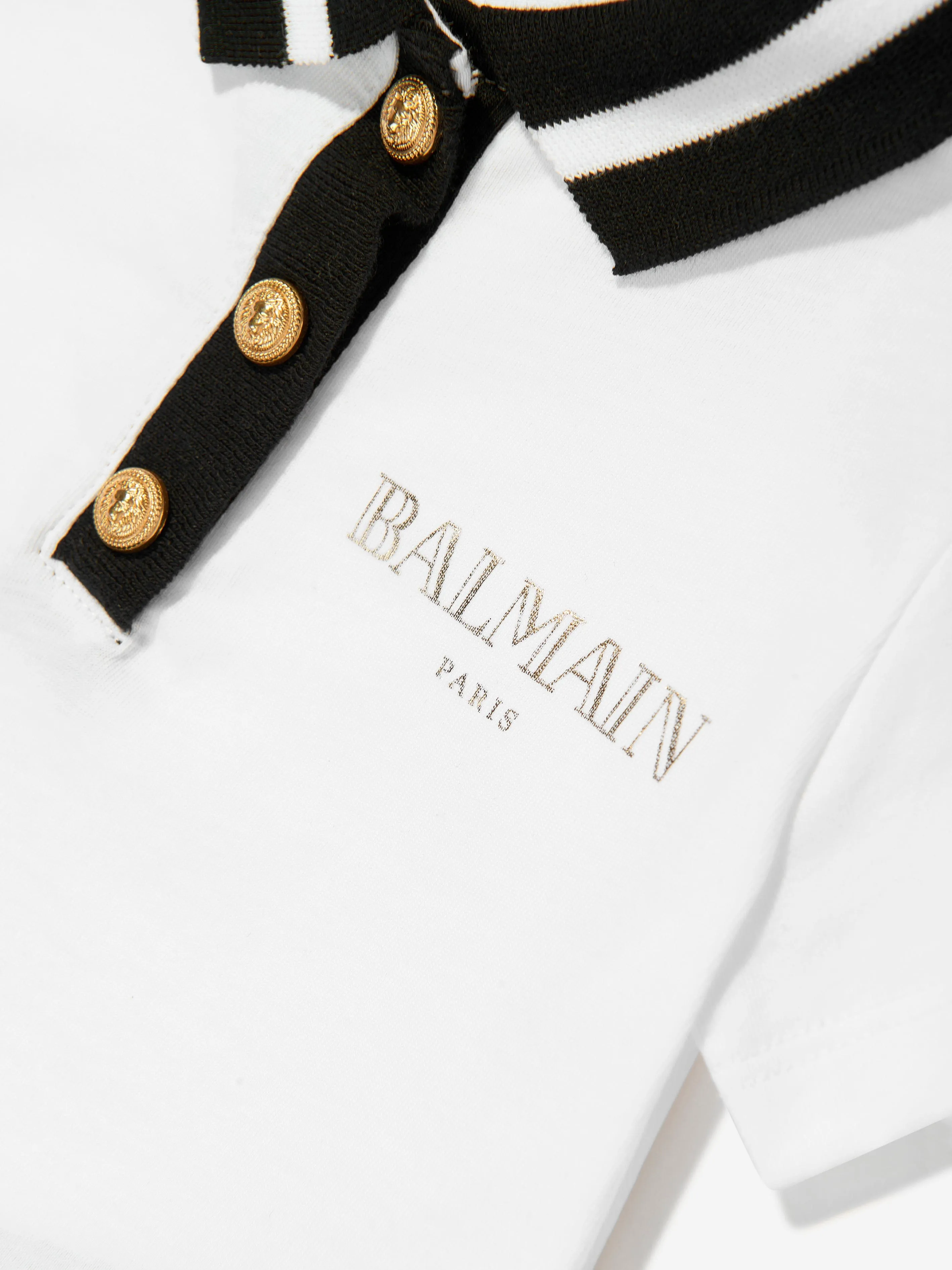 Baby Boys Polo Shirt in White