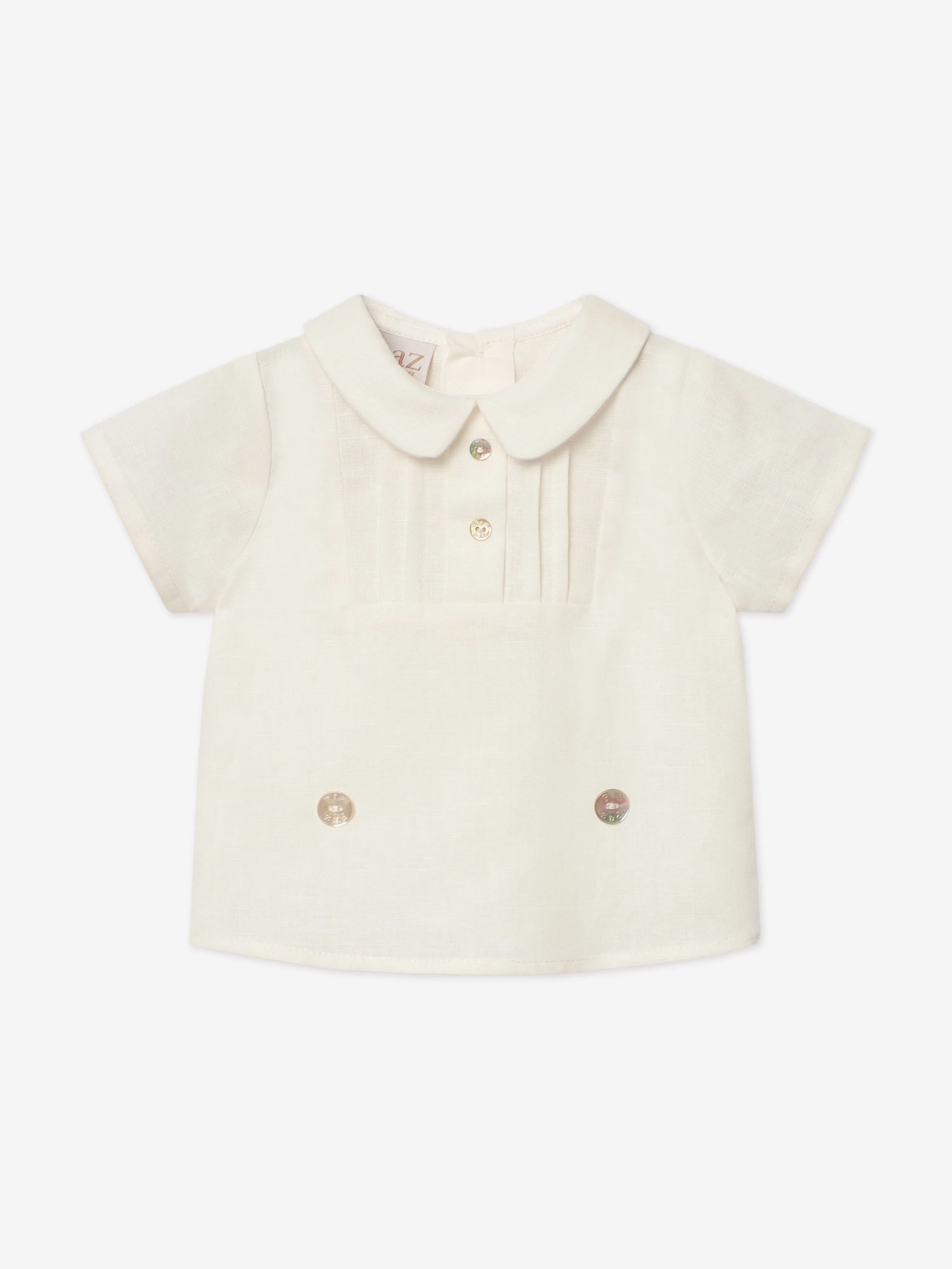 Baby Boys Short Set in Beige