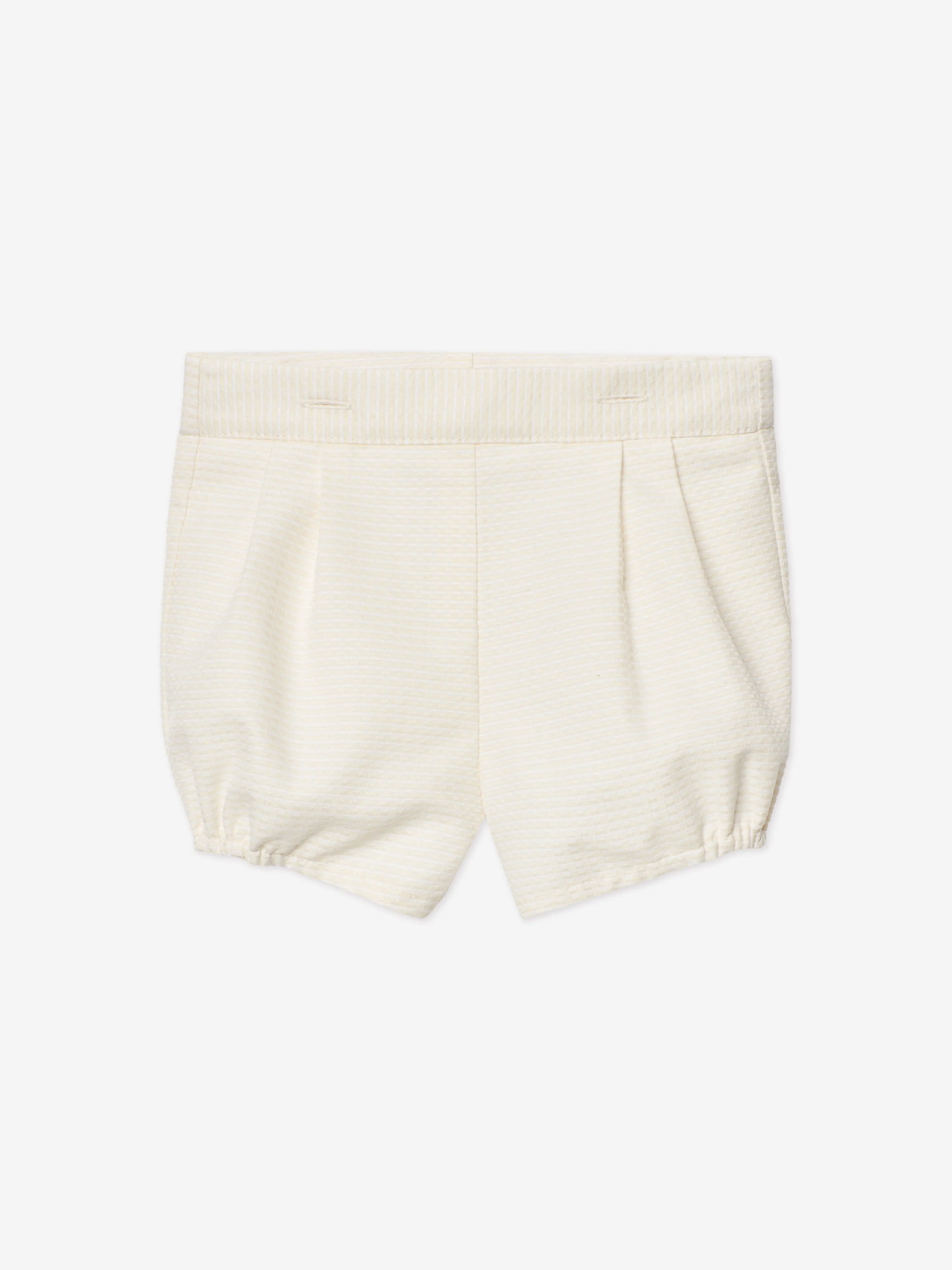 Baby Boys Short Set in Ivory