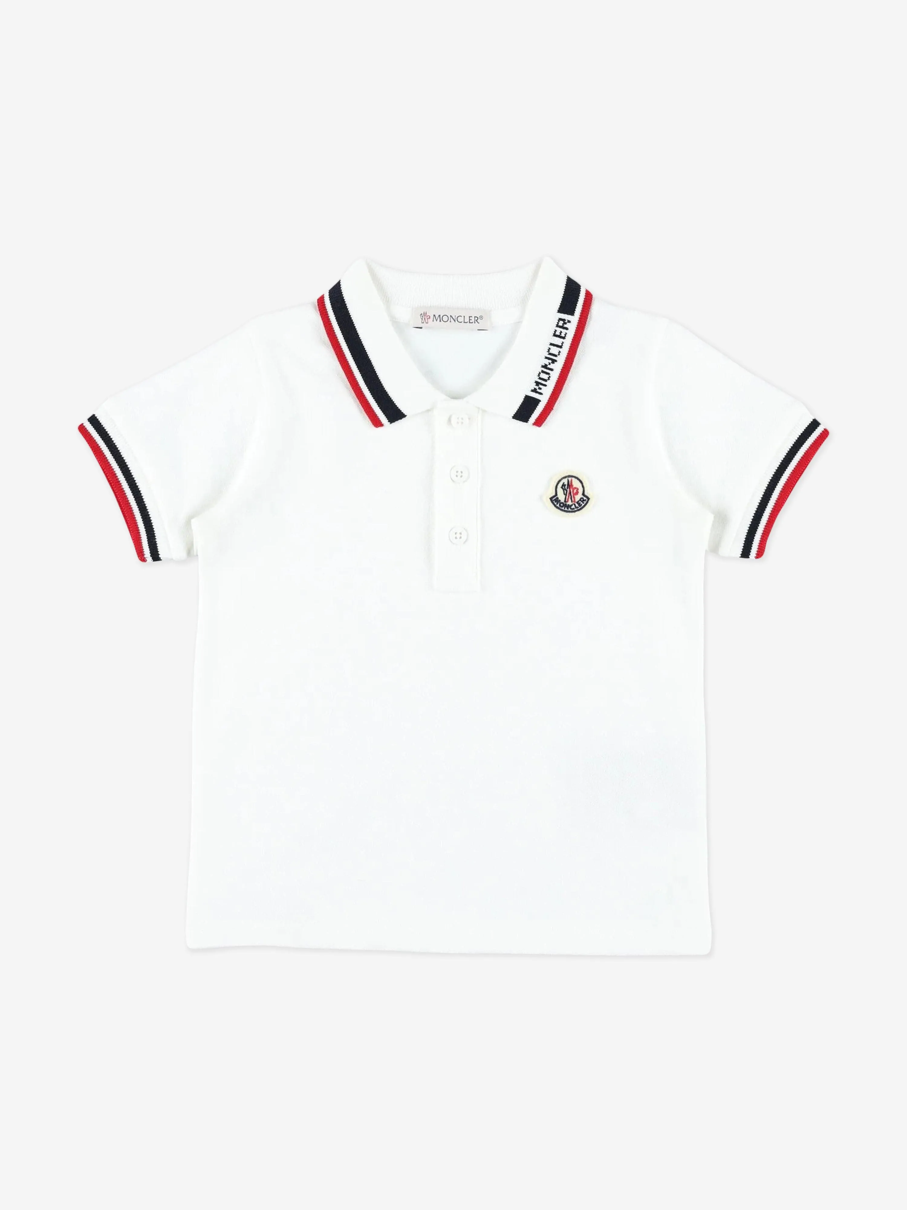 Baby Boys Short Set in White