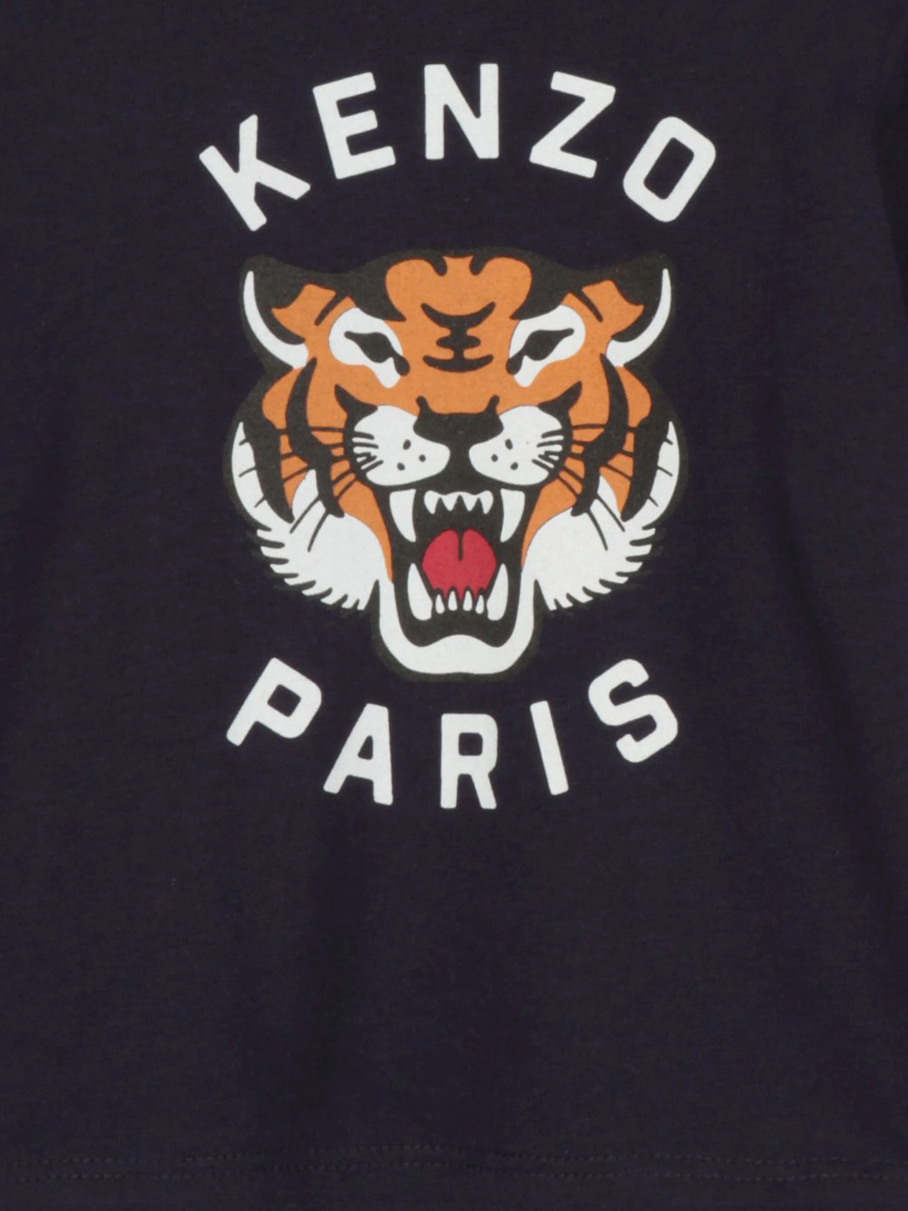 Baby Boys Tiger T-Shirt in Navy