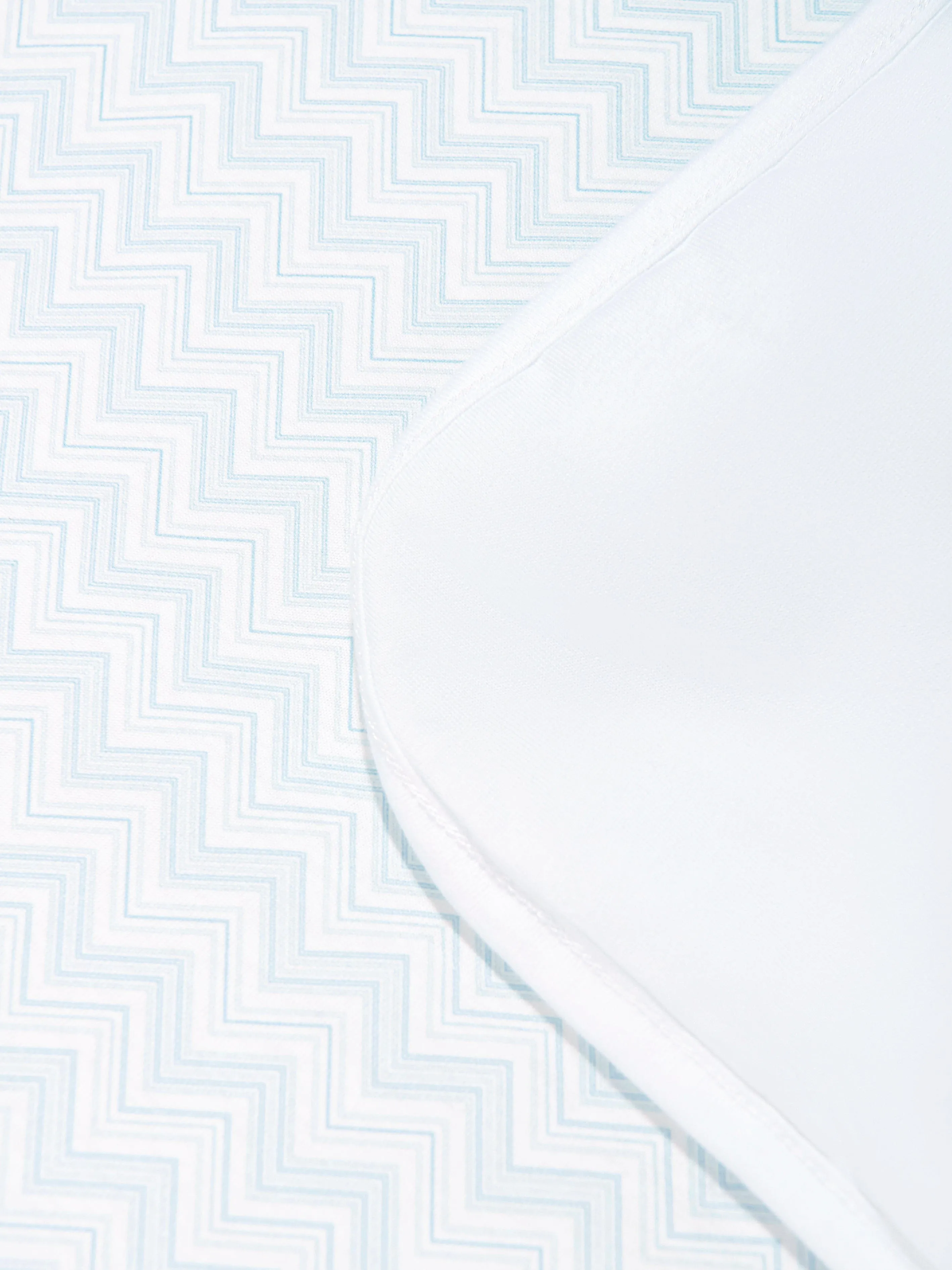 Baby Boys Zigzag Blanket in Blue (79cm)