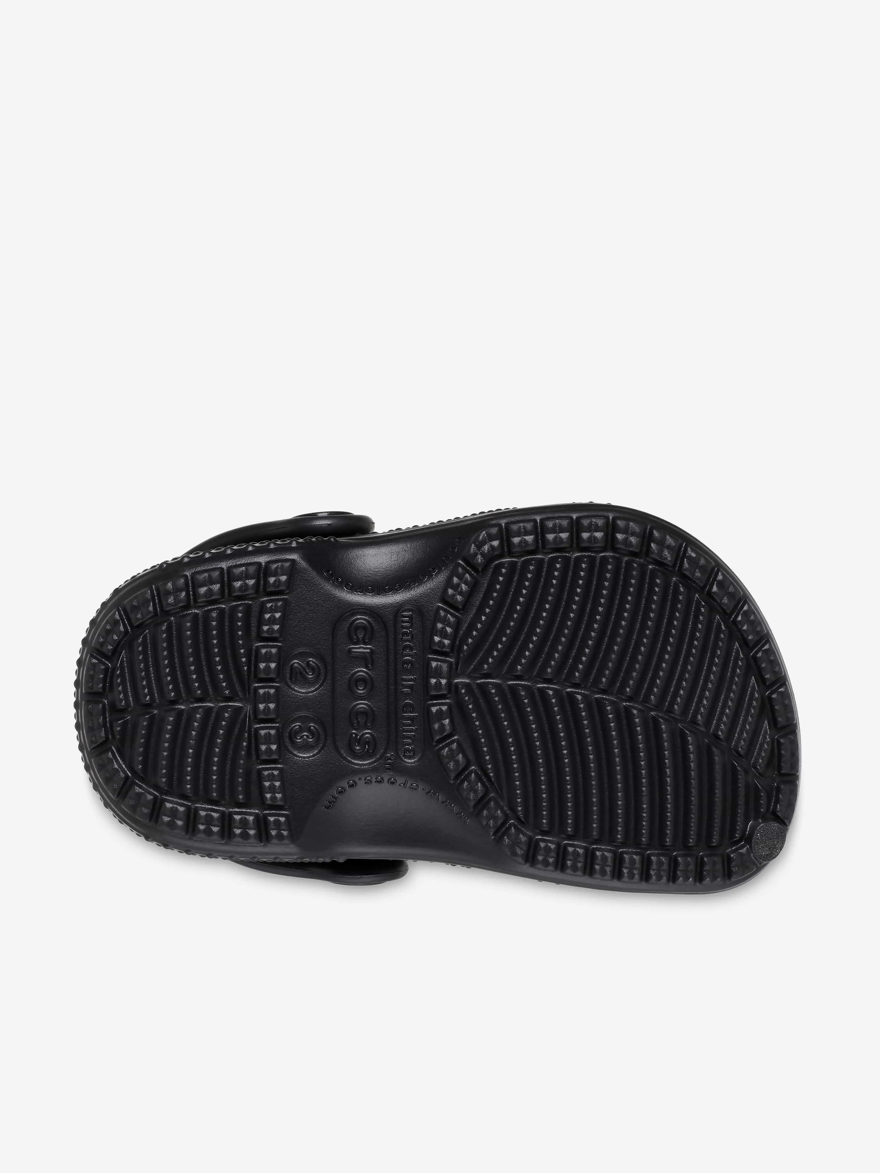Baby Crocs Littles in Black