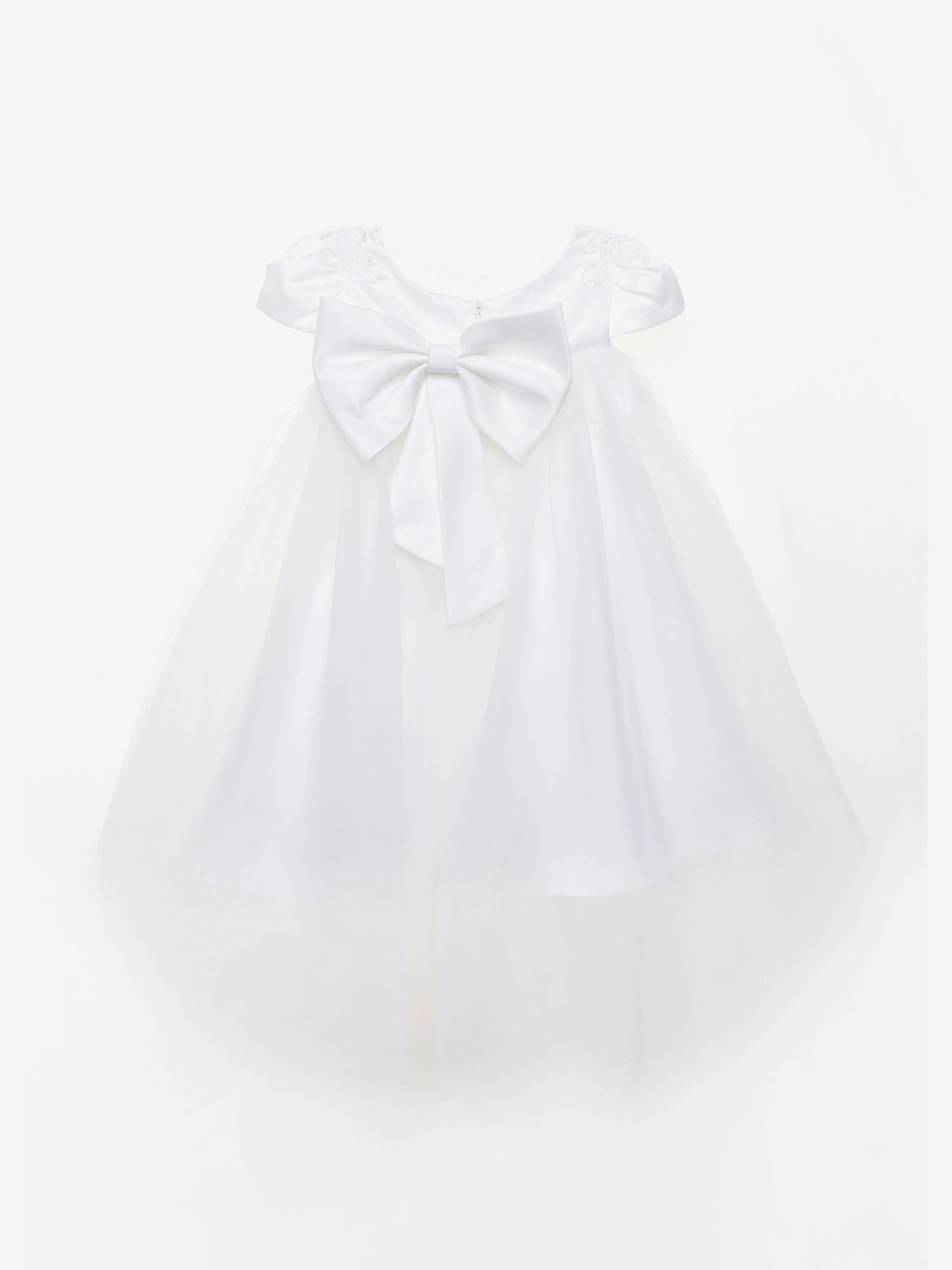 Baby Girls Angelic Dress in White