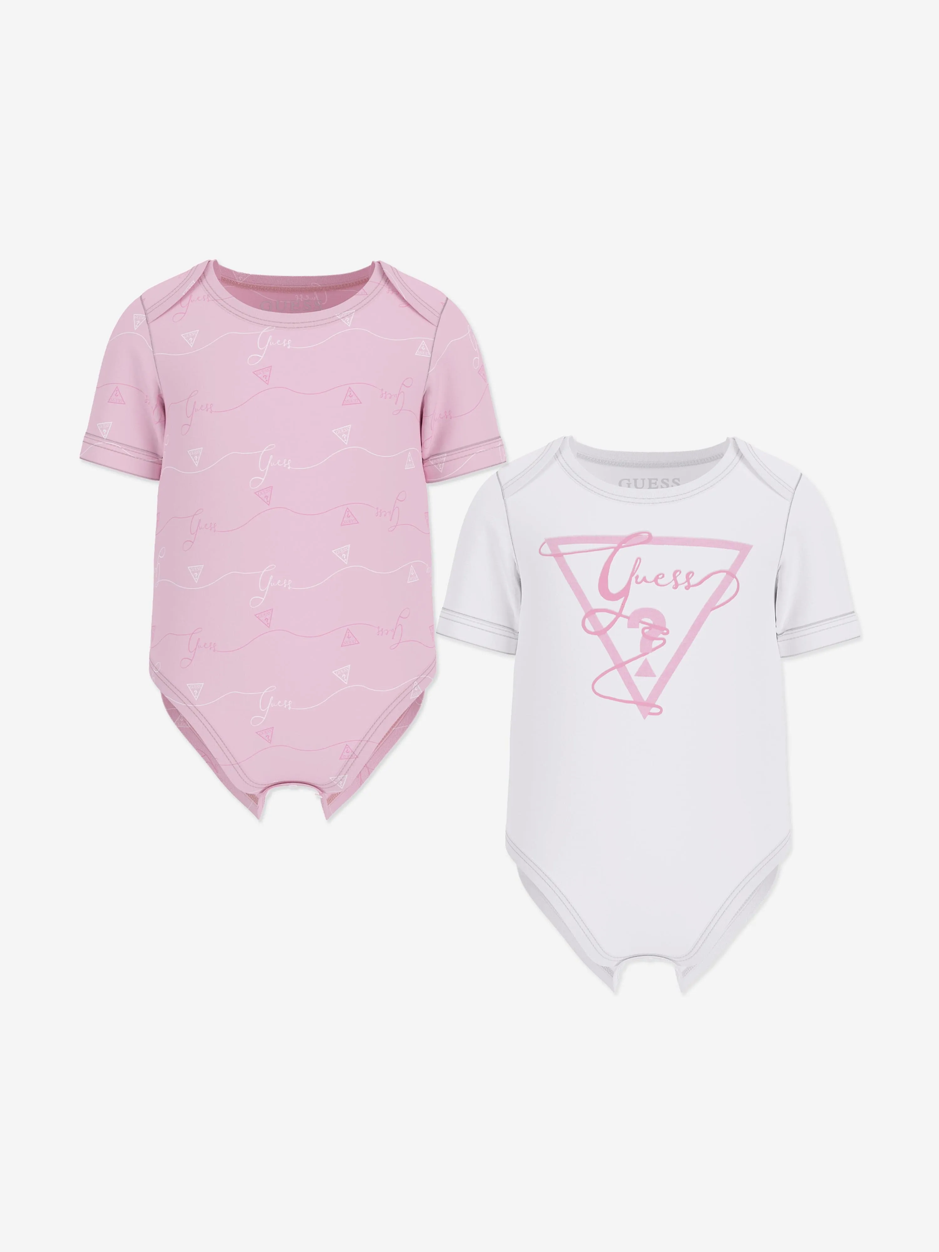 Baby Girls Bodysuit Set in Pink