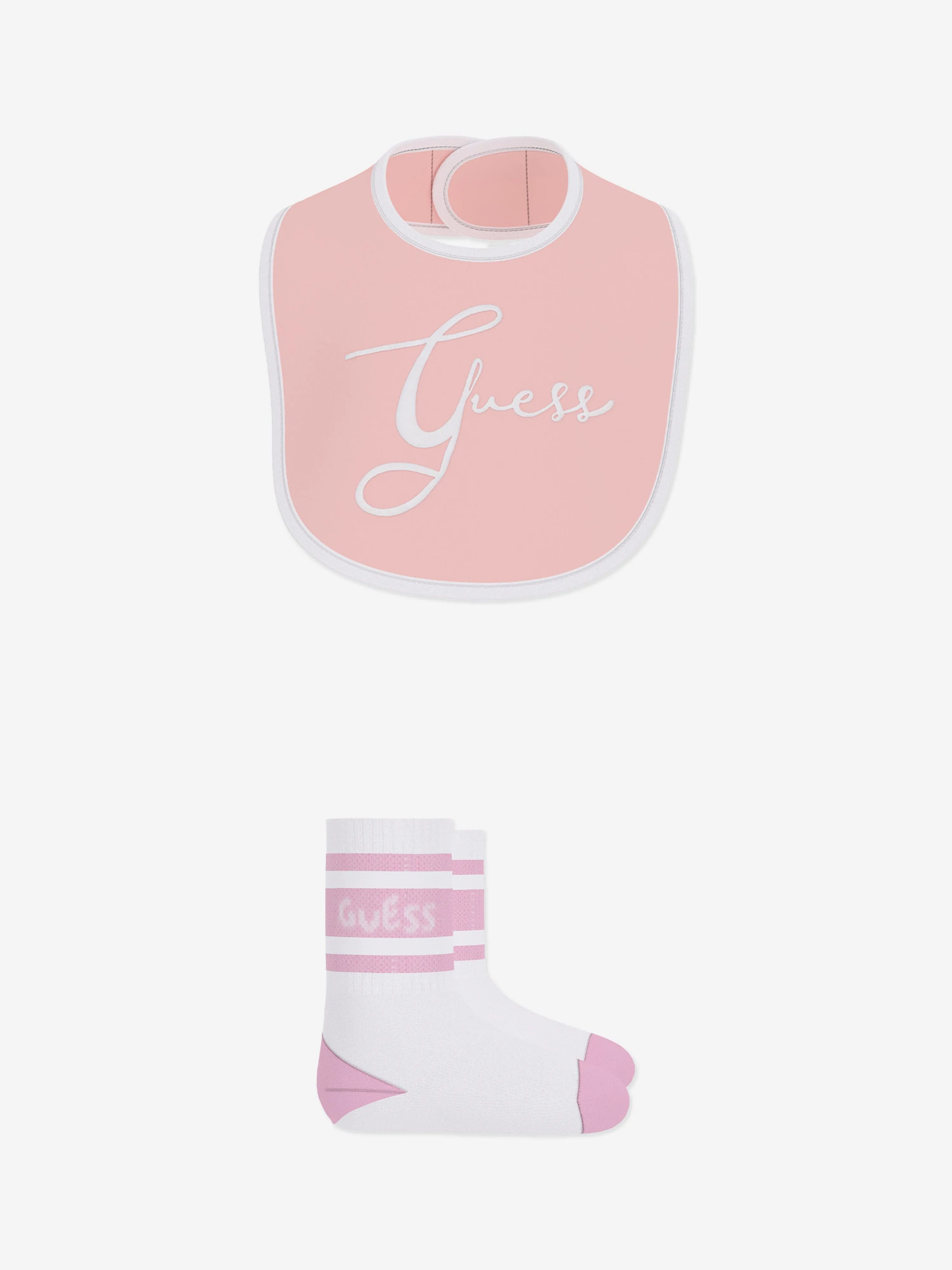 Baby Girls Bodysuit Set in Pink