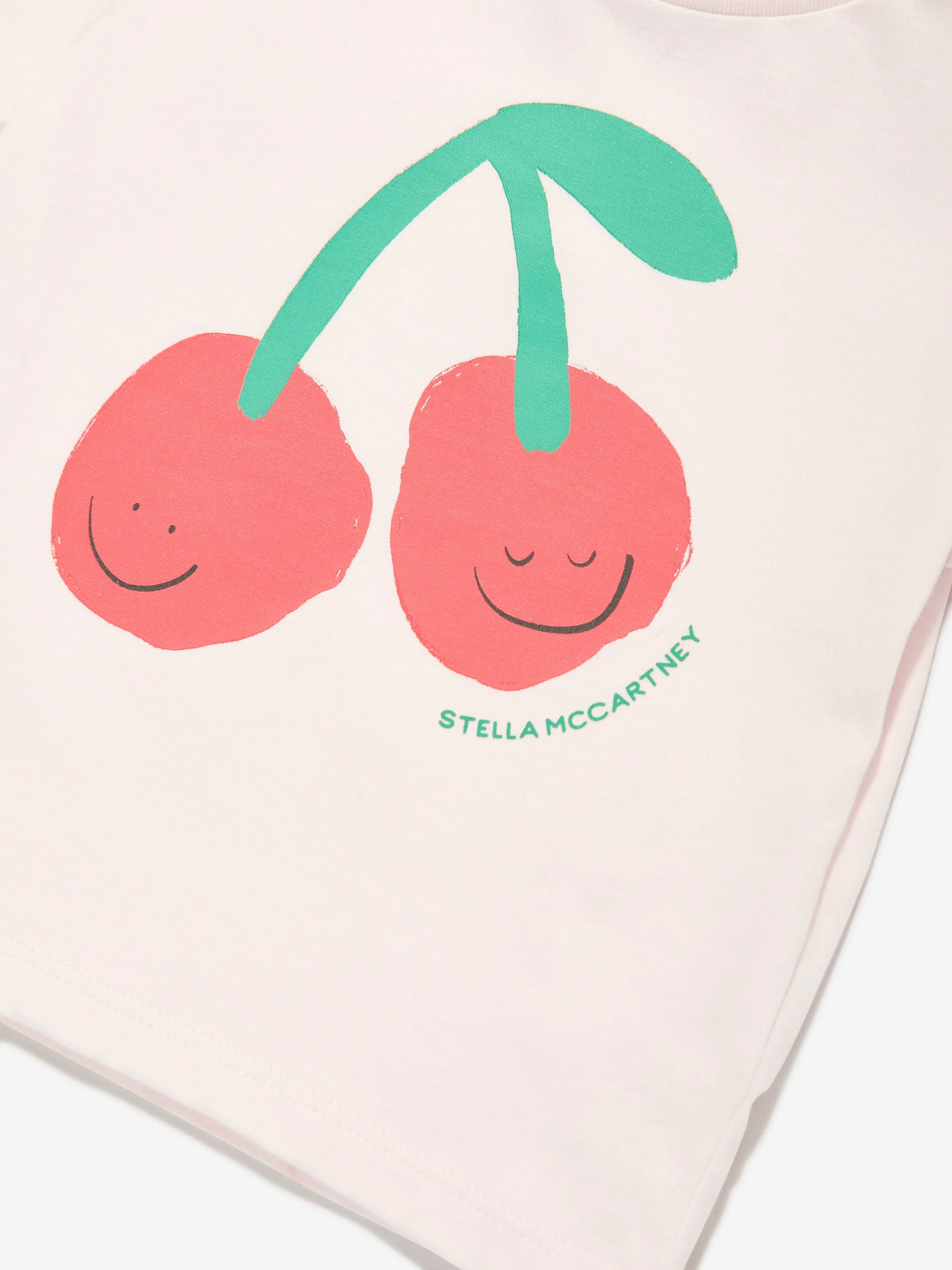Baby Girls Cherries T-Shirt in Pink