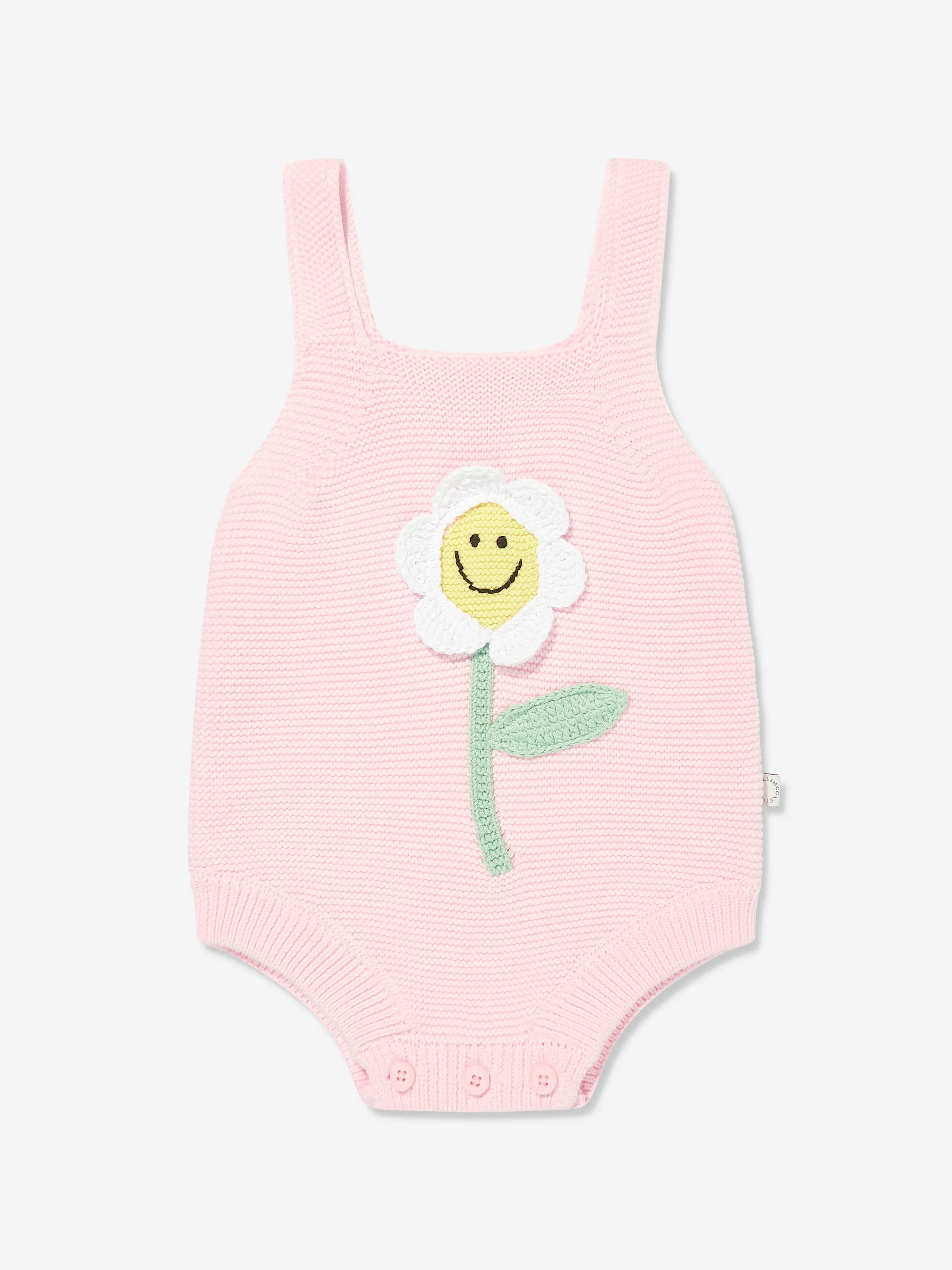Baby Girls Daisy Bodysuit in Pink