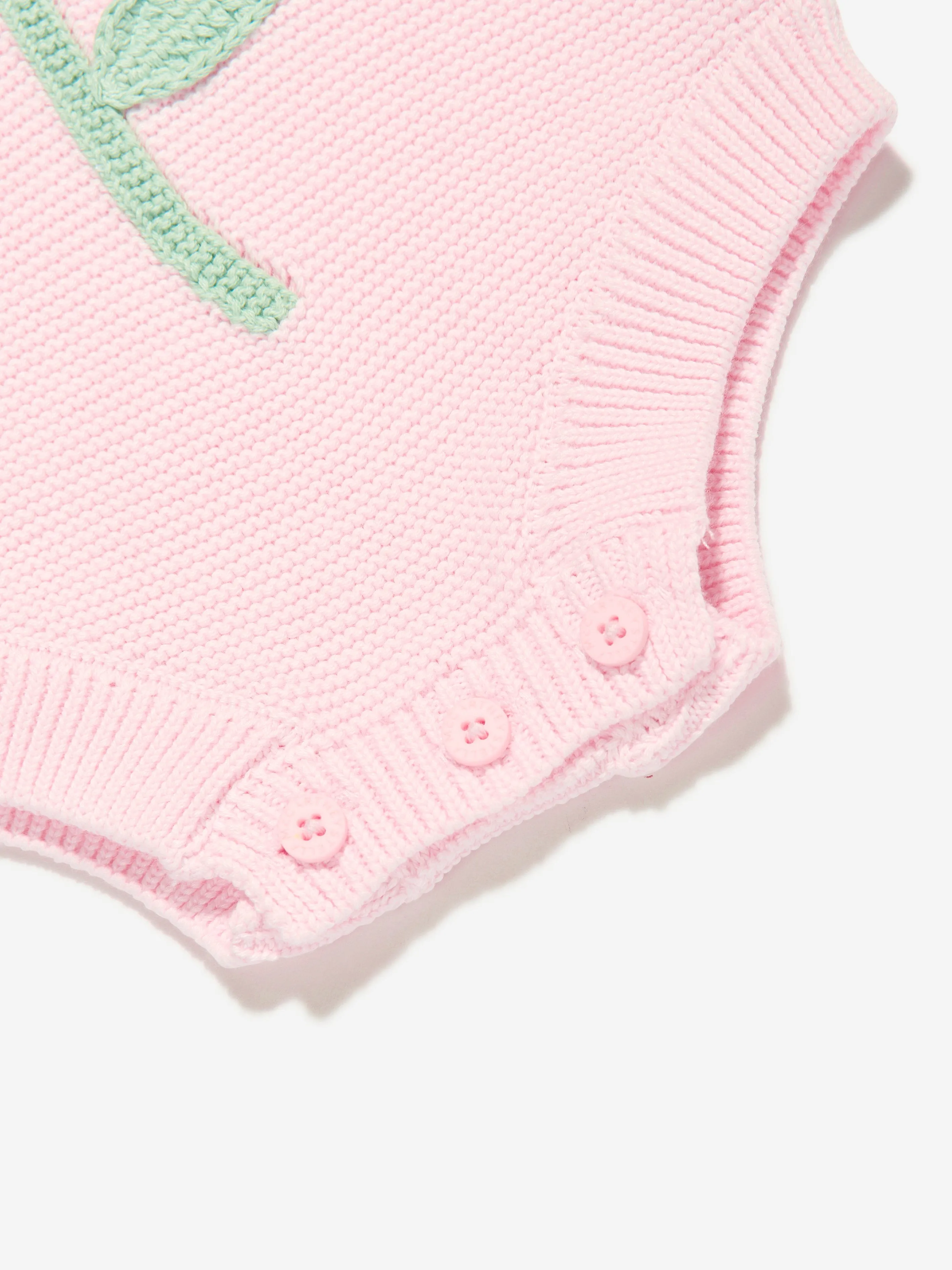 Baby Girls Daisy Bodysuit in Pink