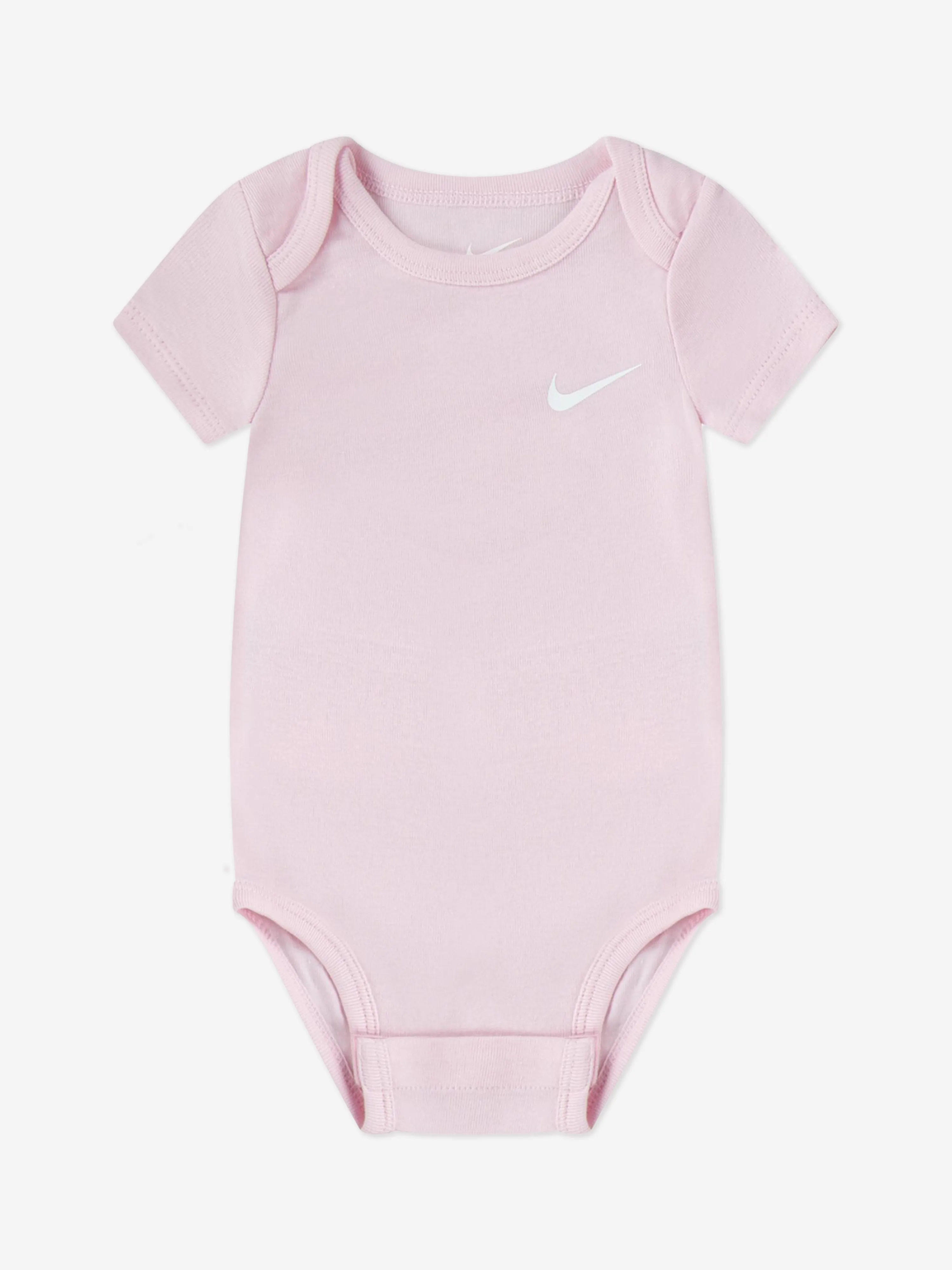 Baby Girls Essentials 3 Pack Bodysuit Set in Pink