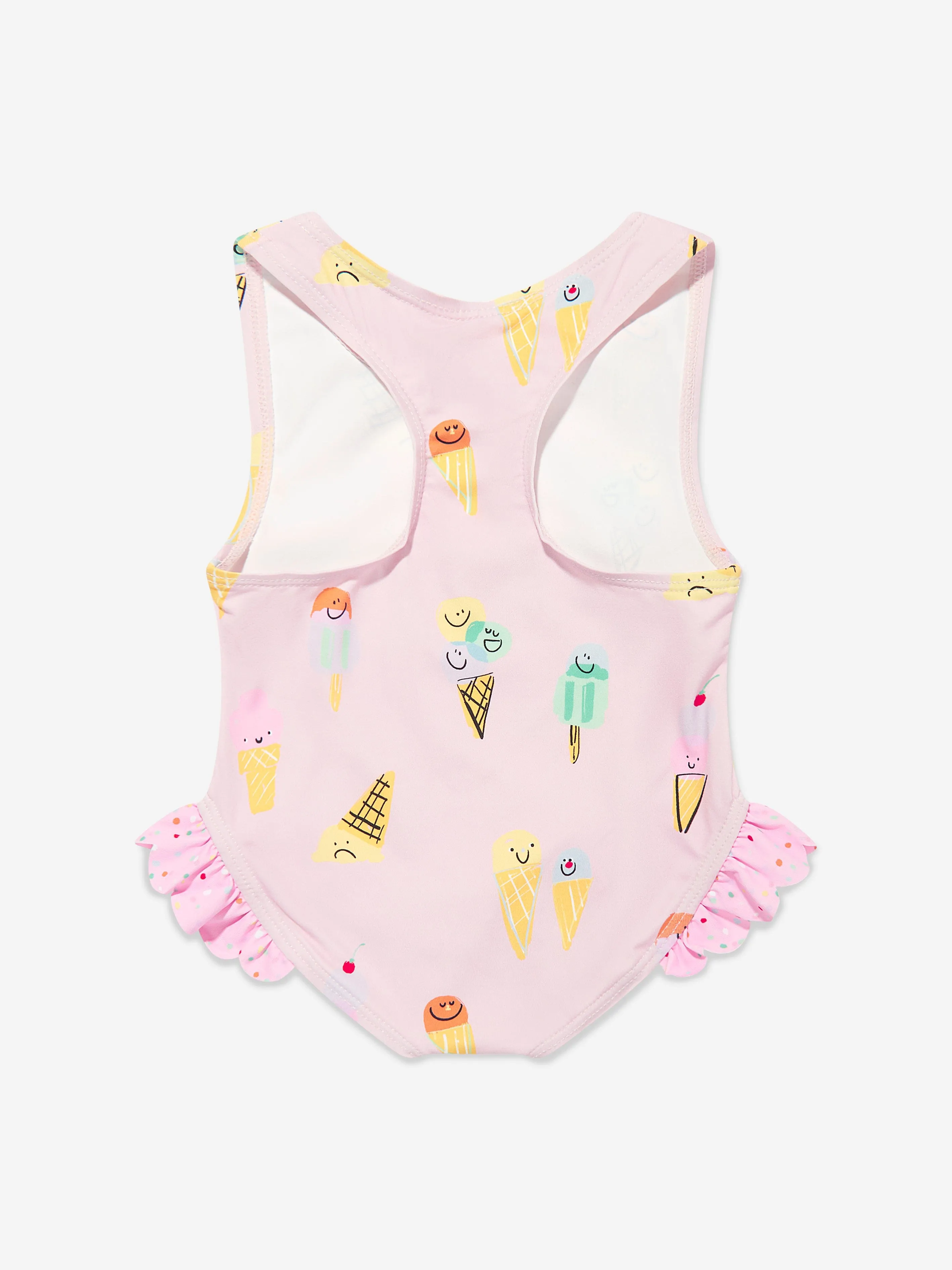 Baby Girls Ice Cream Swimsuit in Pink
