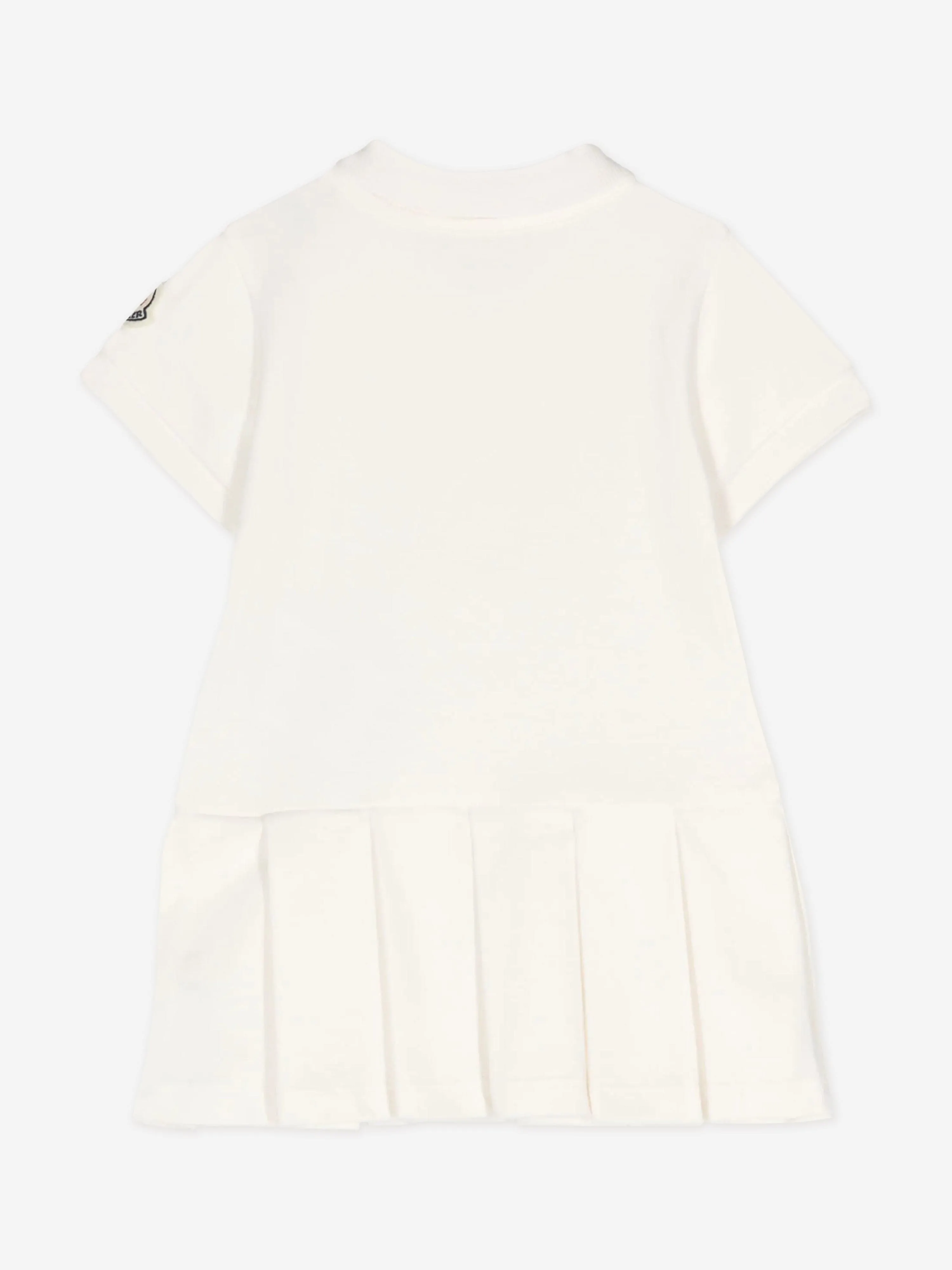 Baby Girls Polo Dress in Ivory
