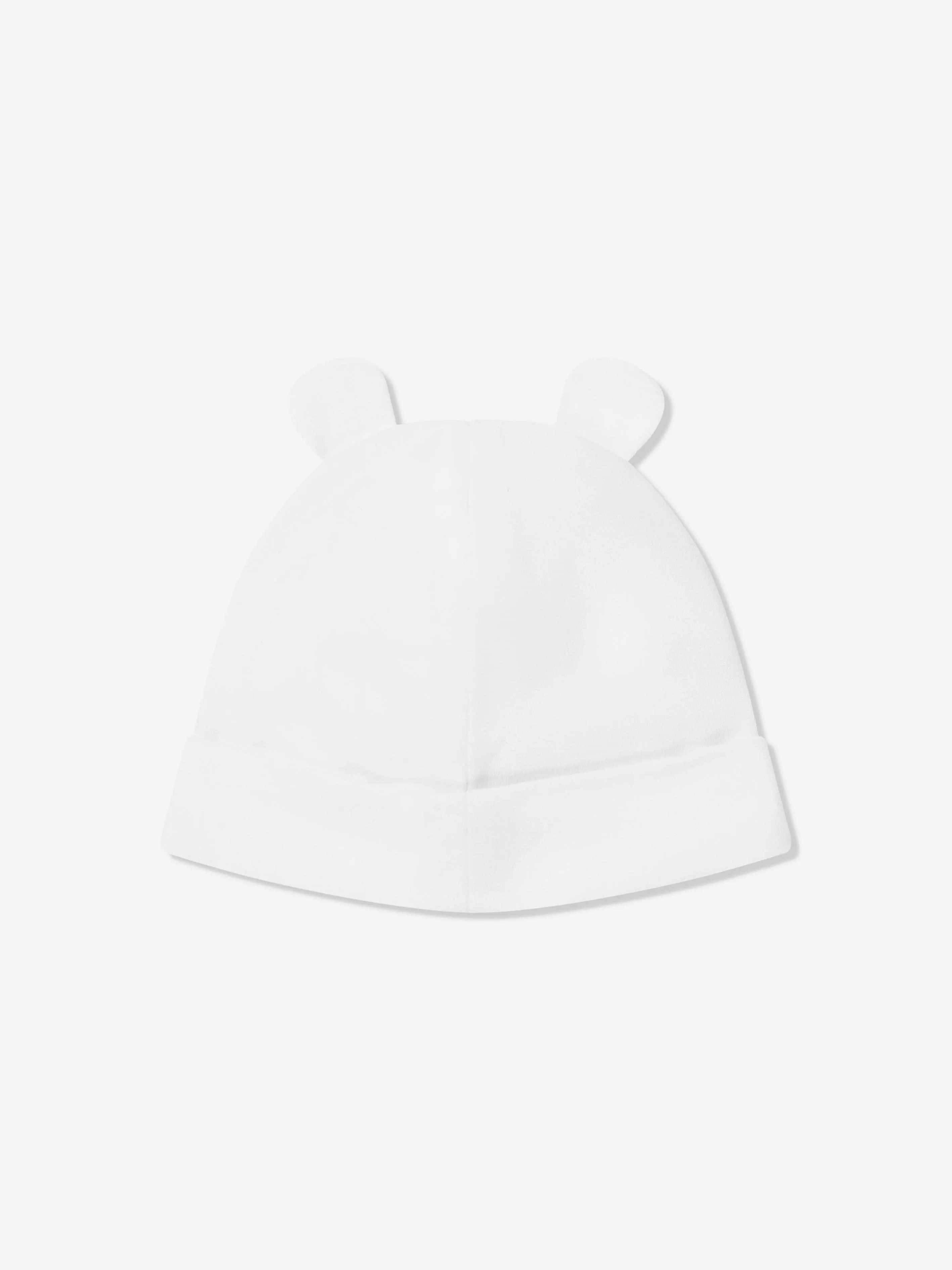 Baby Hat and Bib Set in Ivory