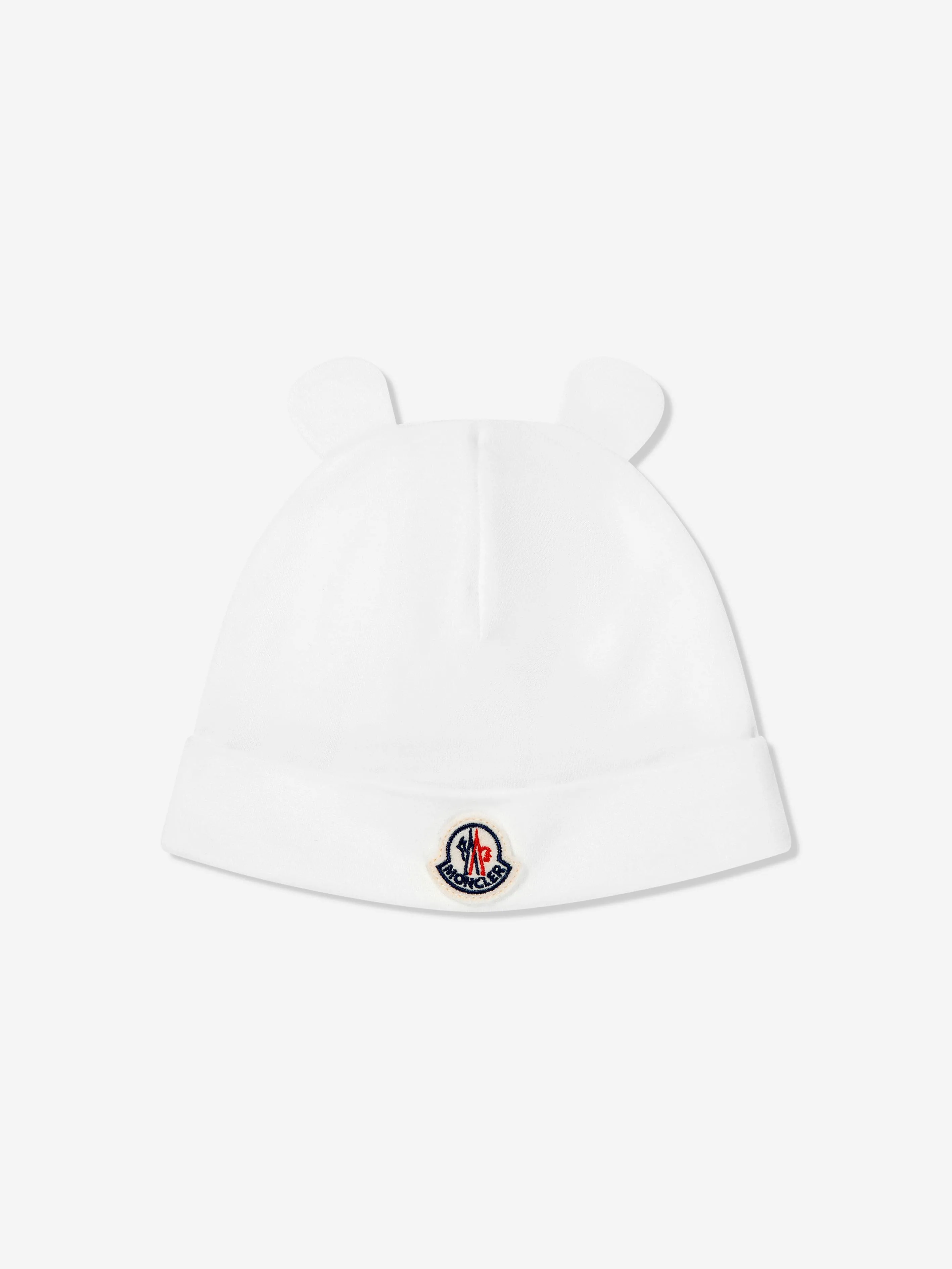 Baby Hat and Bib Set in Ivory