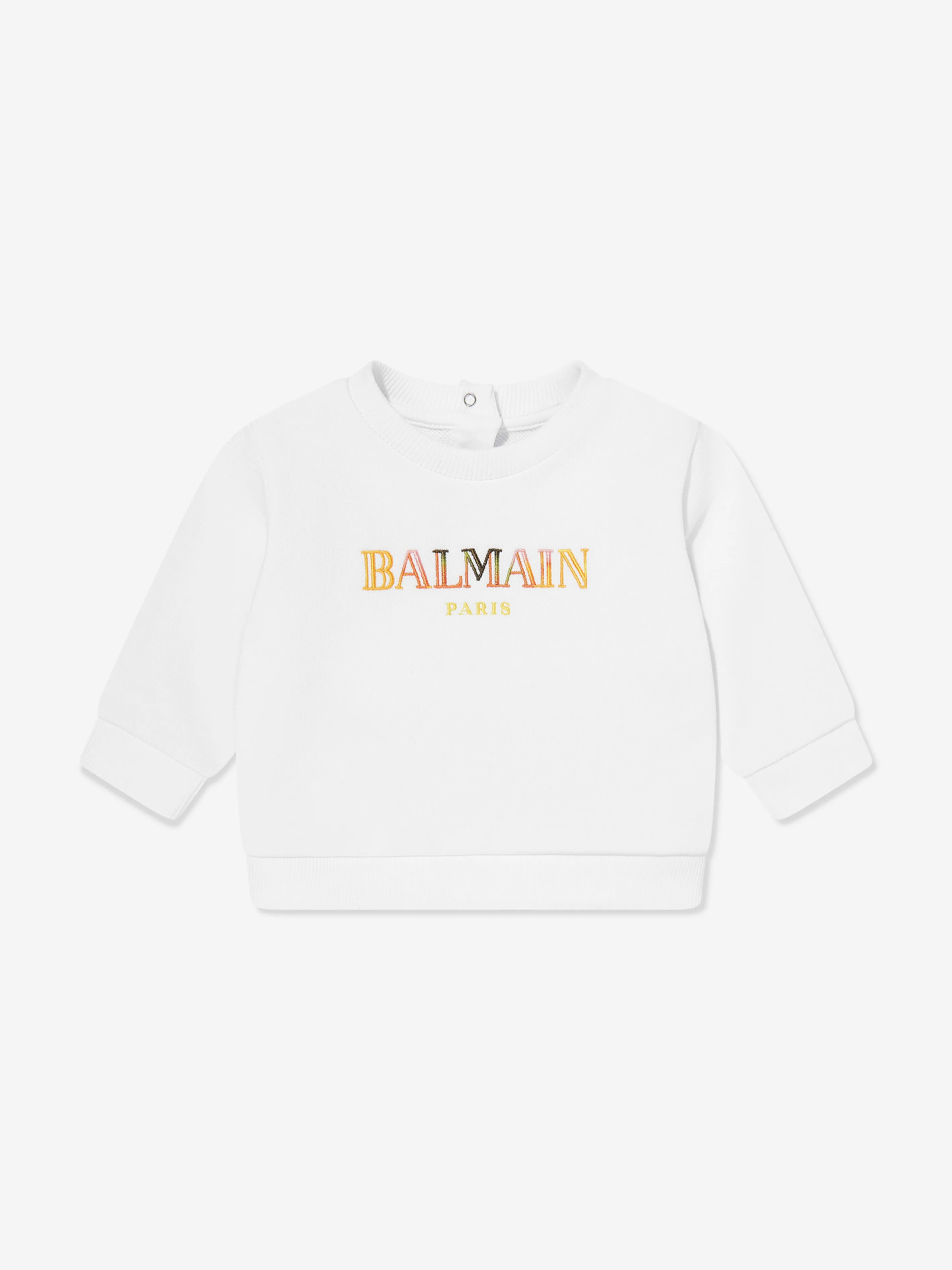 Baby Logo Sweathshirt in White