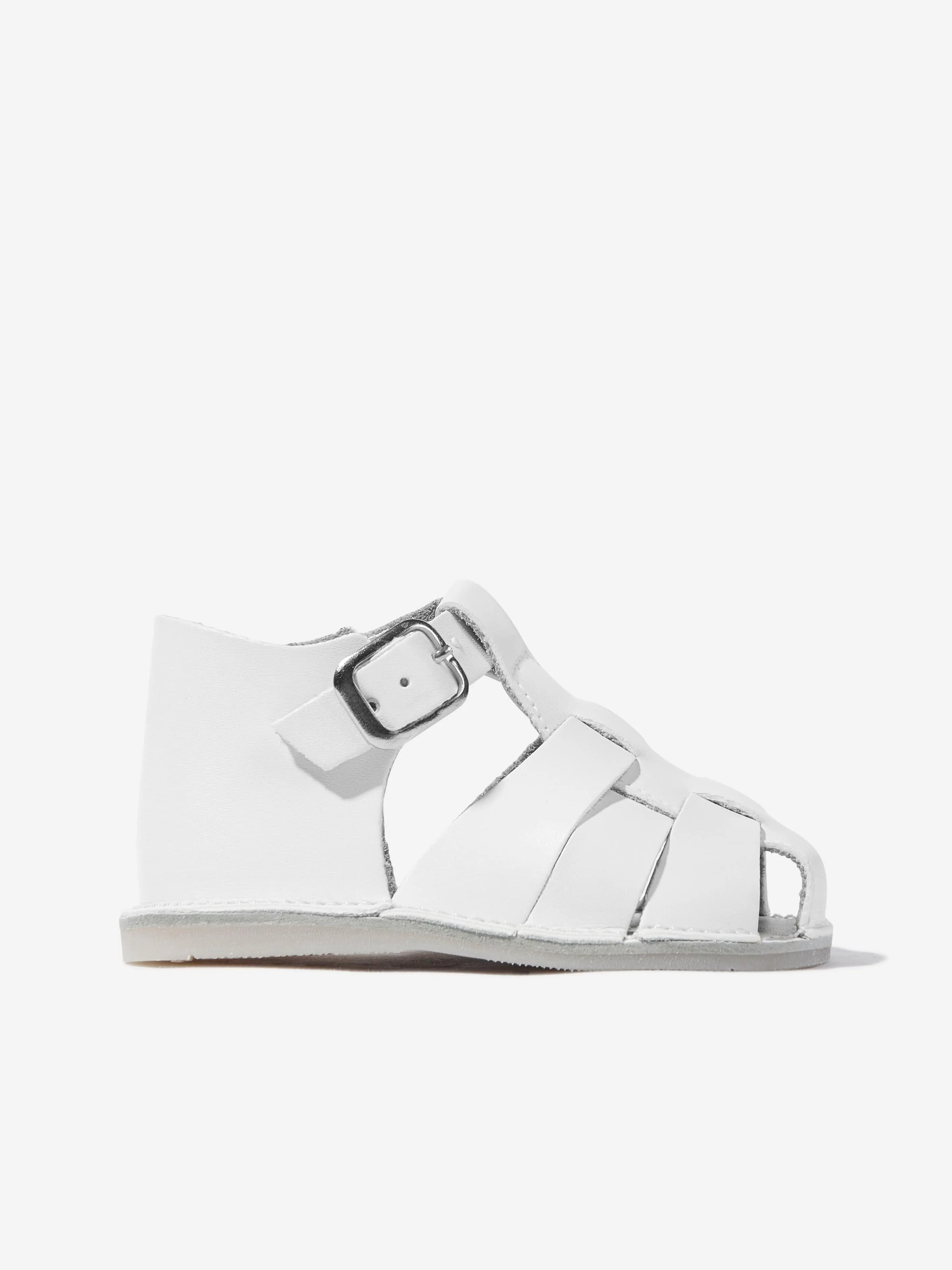 Baby Pre-Walker Sandals in White