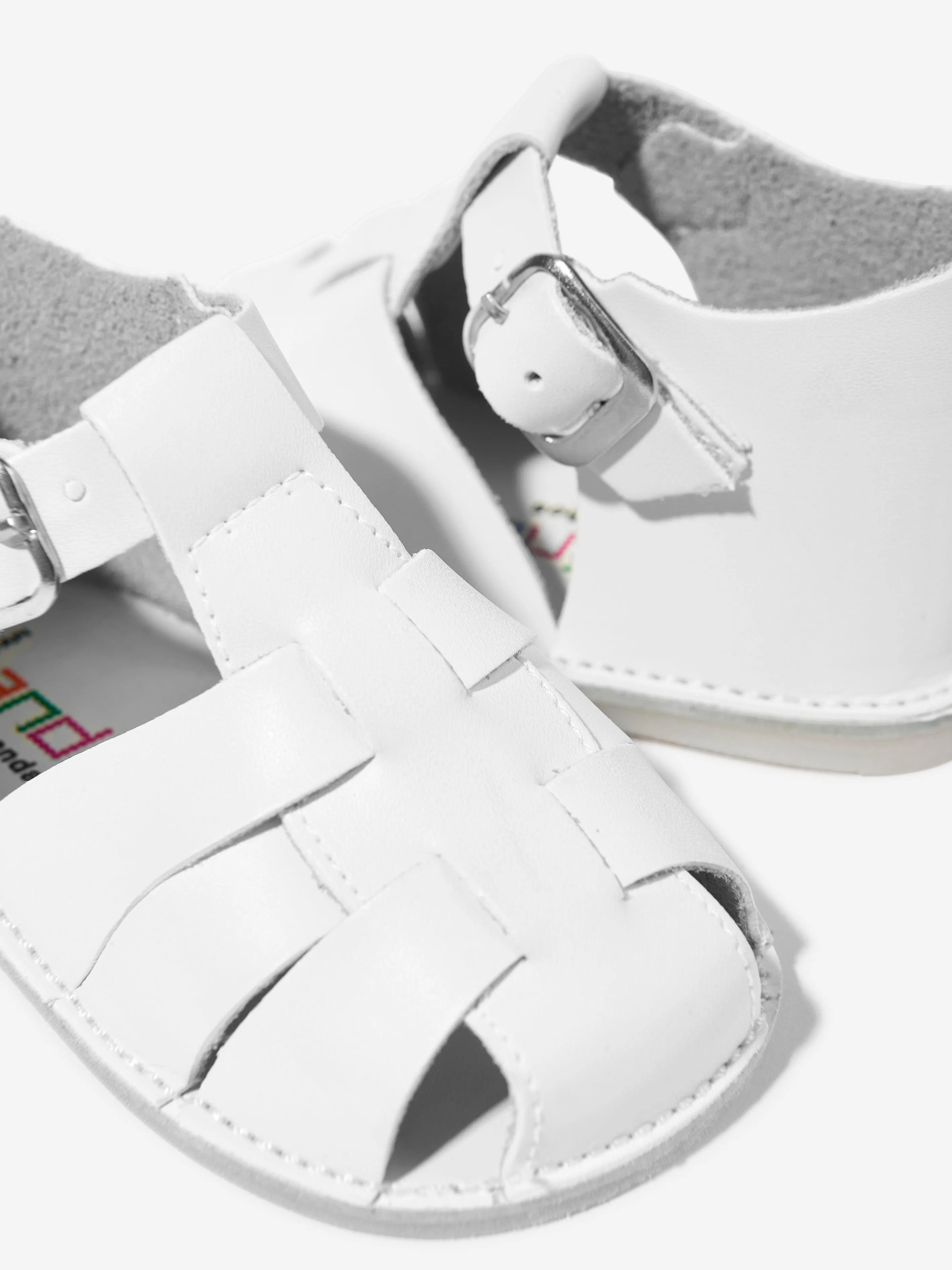 Baby Pre-Walker Sandals in White