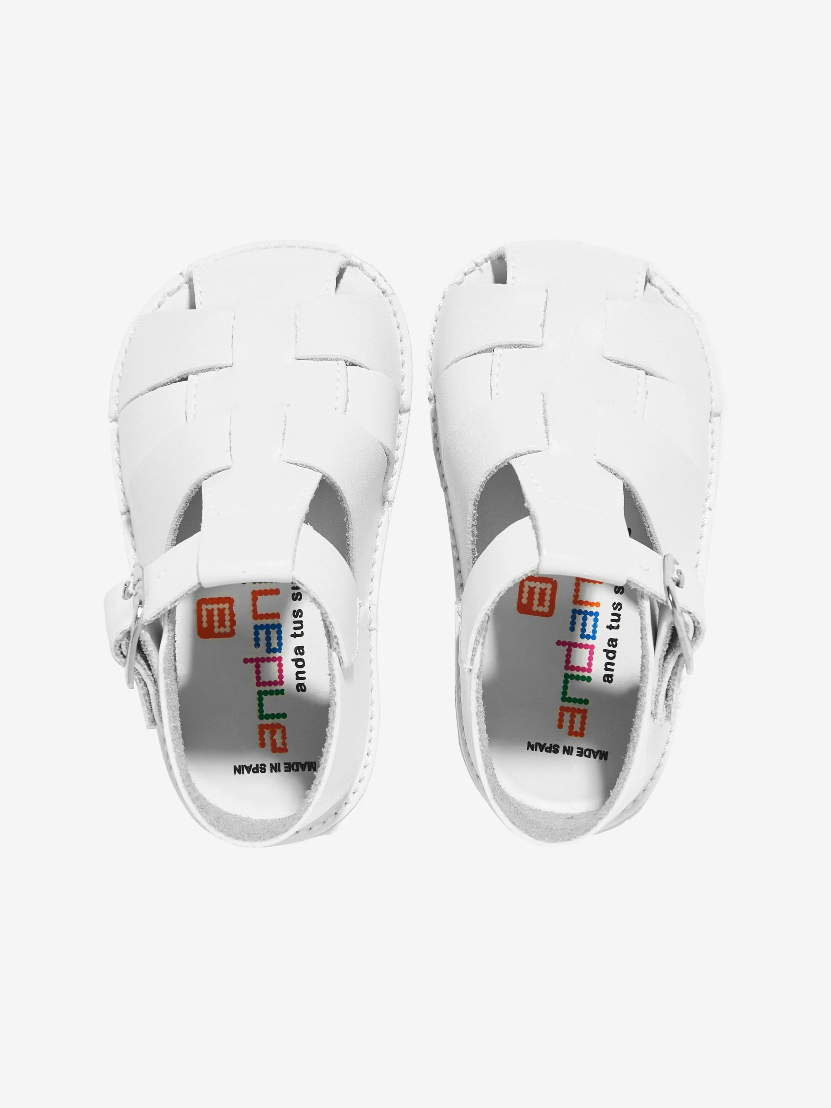 Baby Pre-Walker Sandals in White