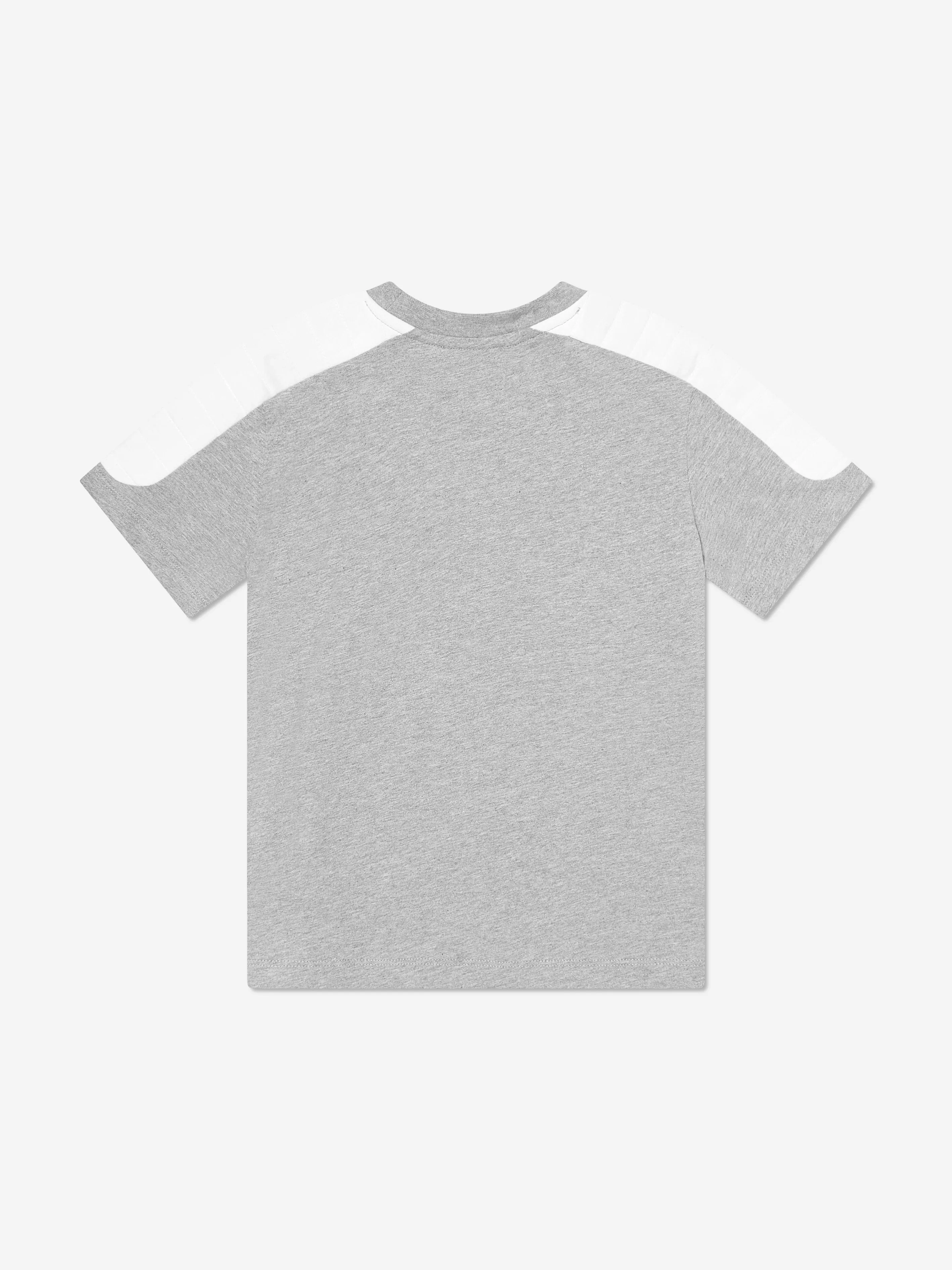 Balmain Boys Logo T-Shirt in Grey
