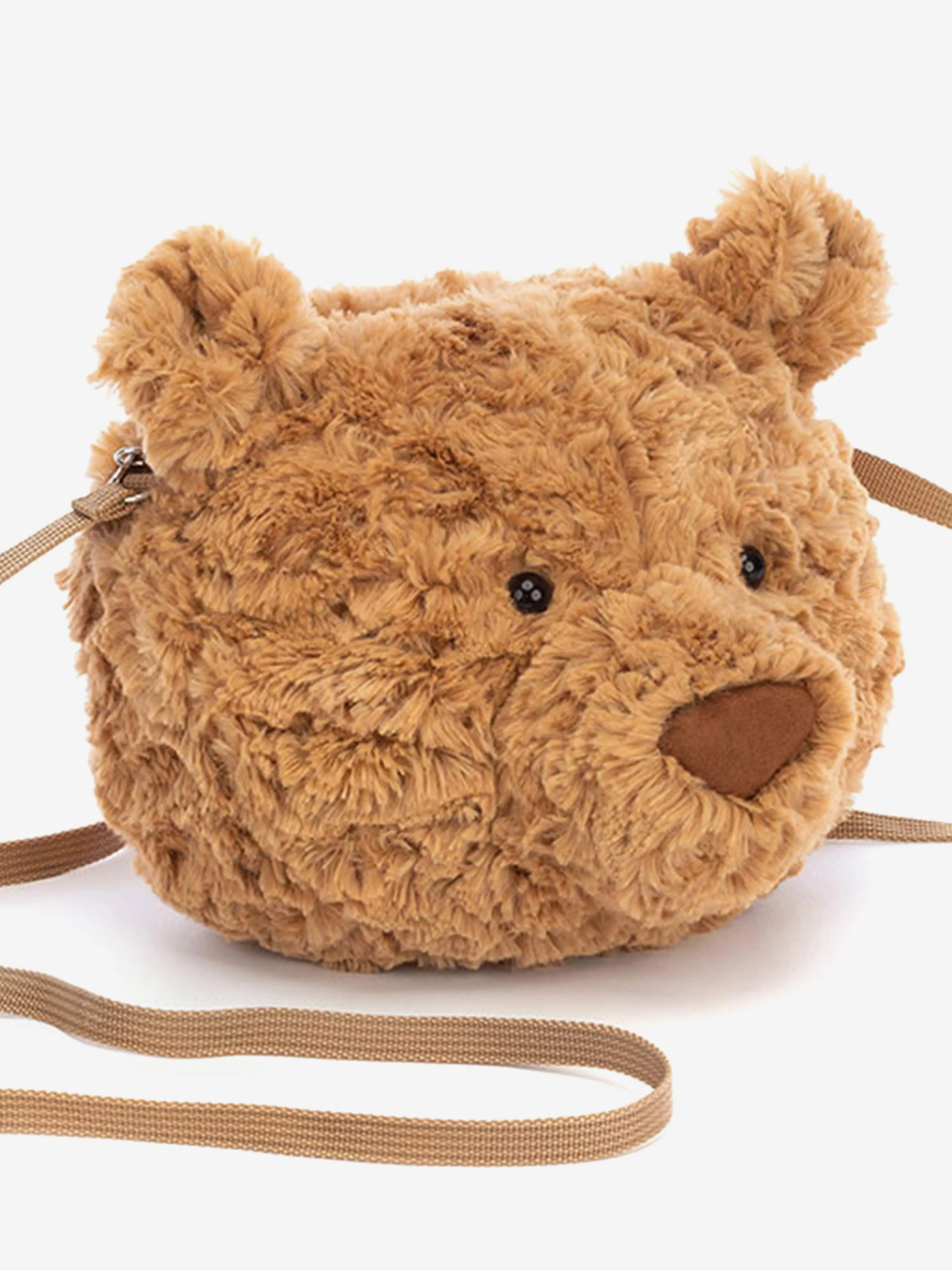 Bartholomew Bear Bag in Beige (18cm)