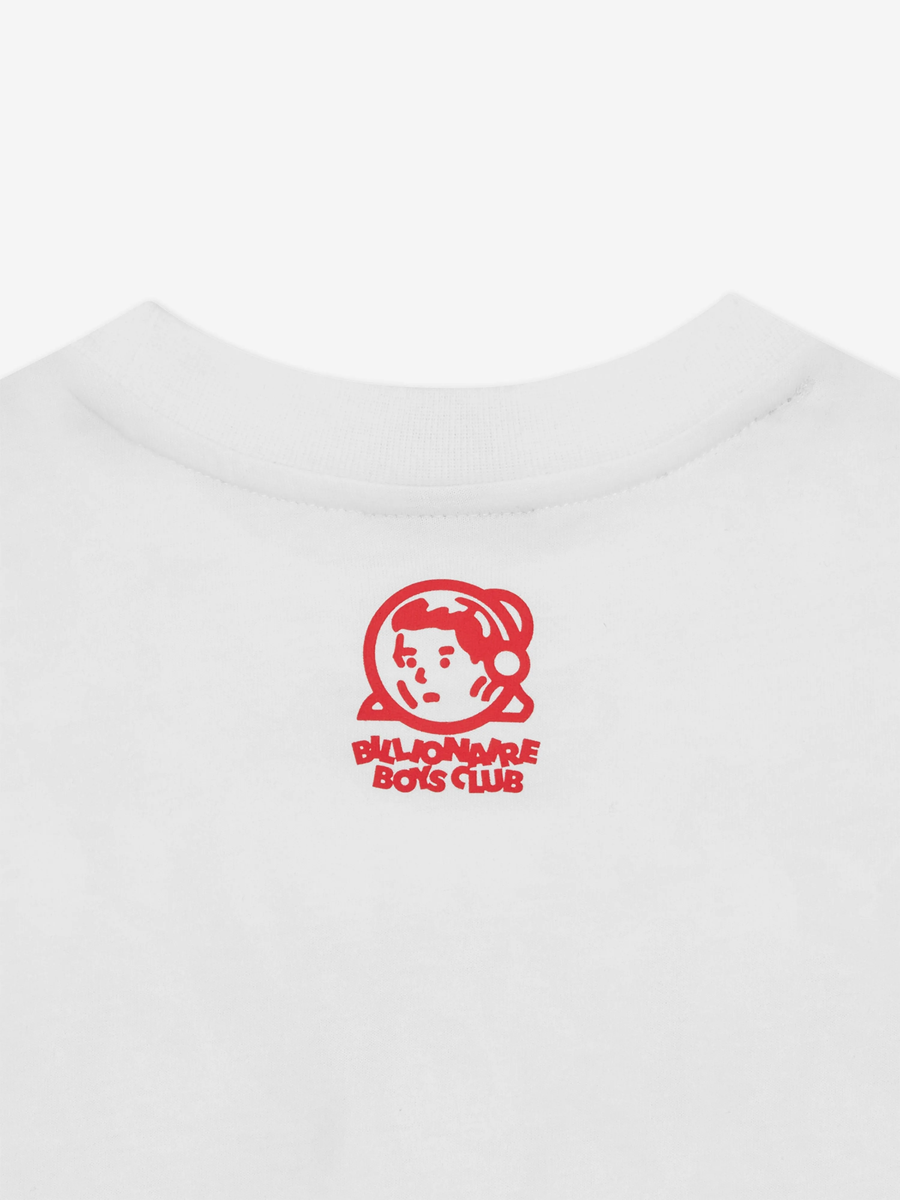 Billionaire Boys Club Kids Robot Arch Logo T-Shirt in White