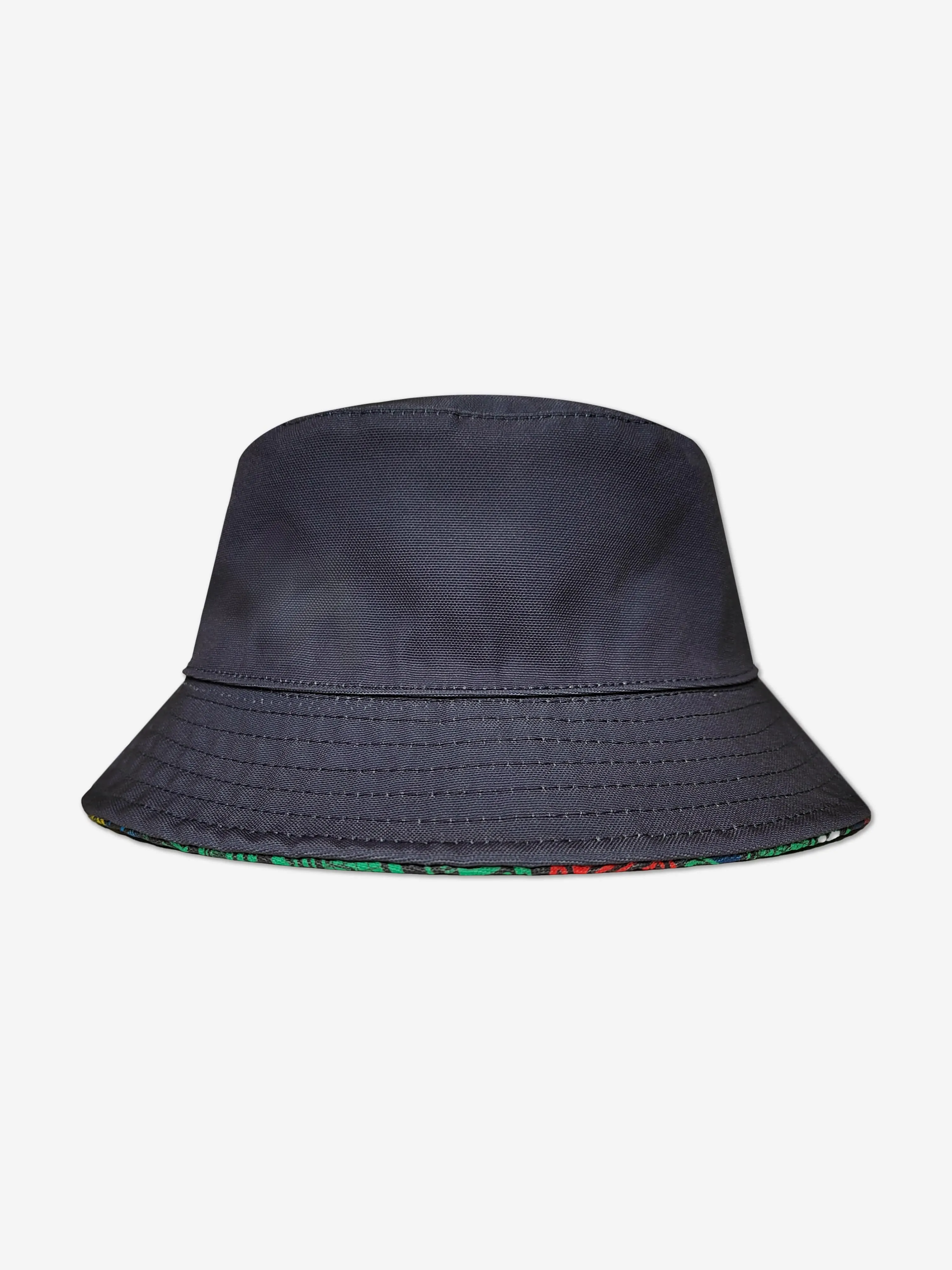 Billionaire Boys Club Kids Robot Print Reversible Bucket Hat in Multicolour