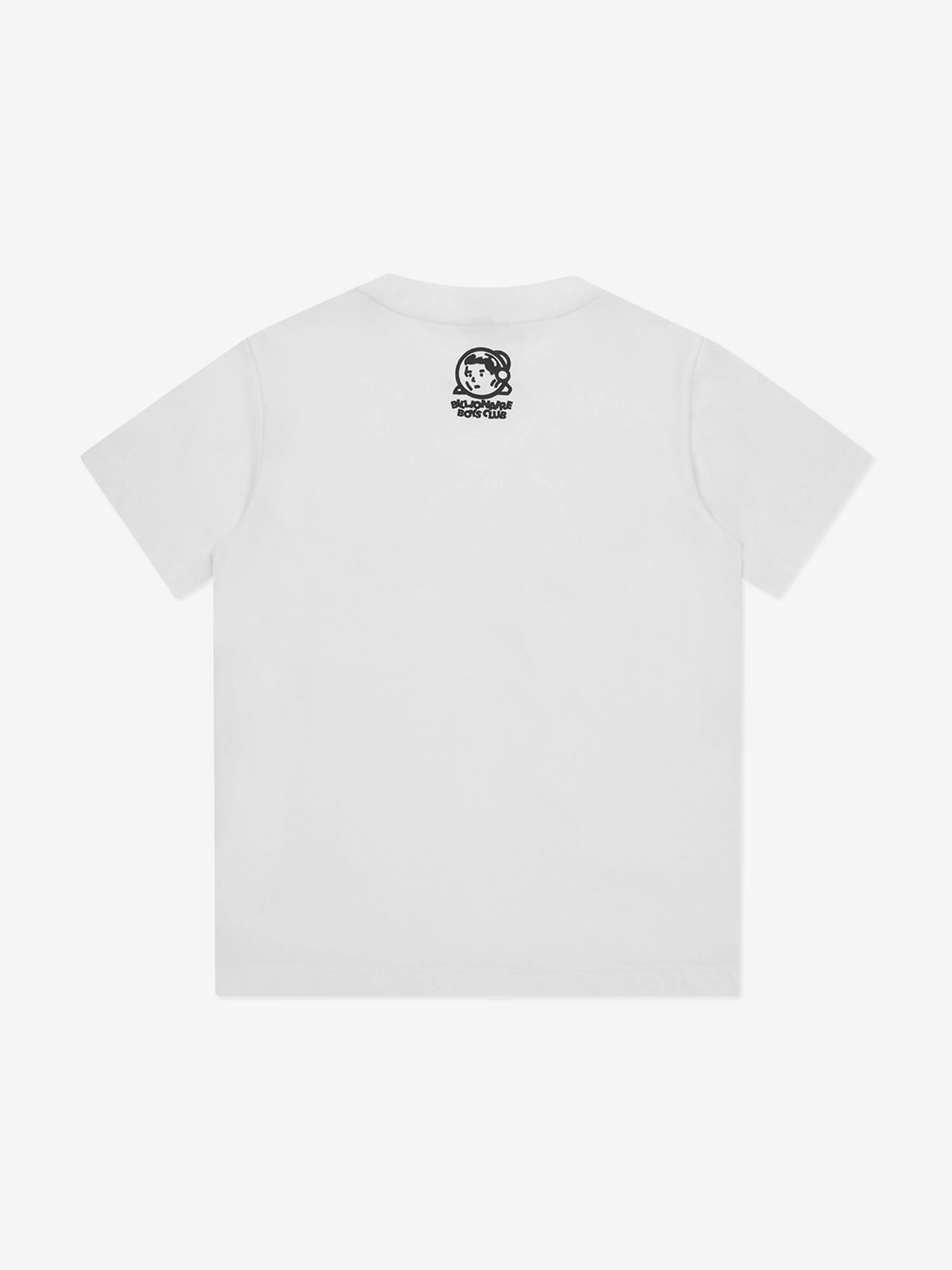 Billionaire Boys Club Kids Robot Text T-Shirt in White