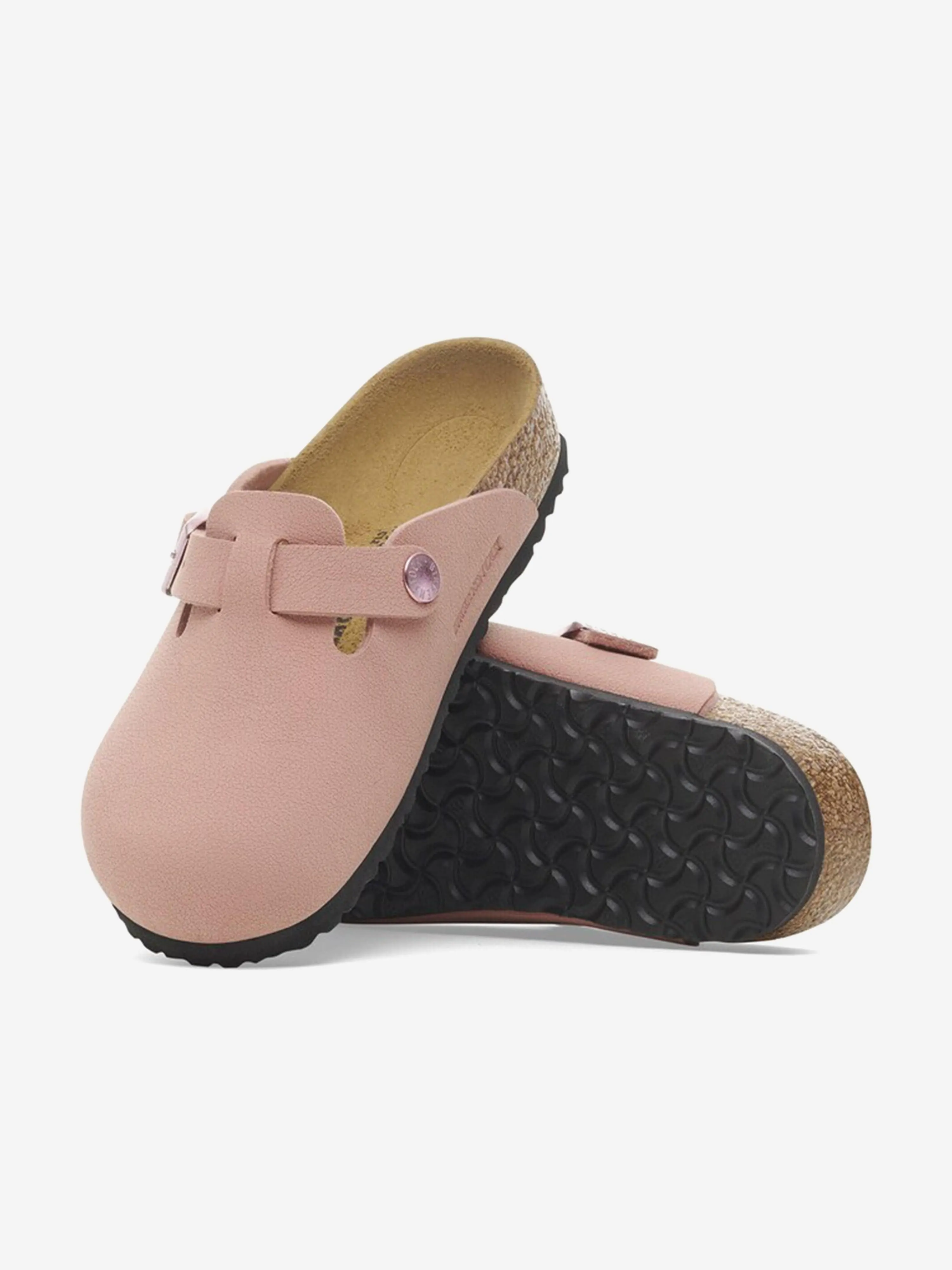BIRKENSTOCK Girls Boston Clogs in Pink