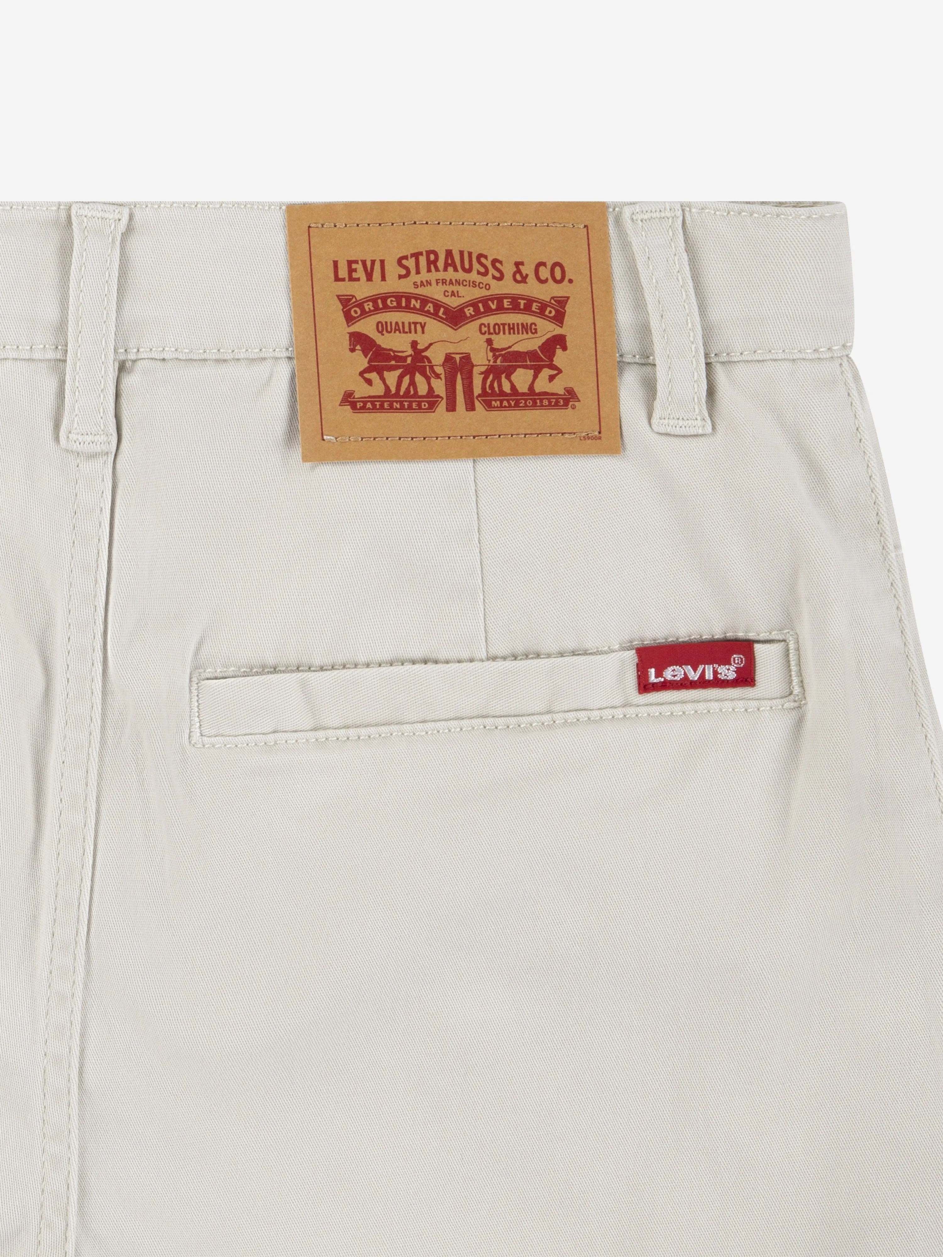 Boys Authentic Chino Shorts in Beige